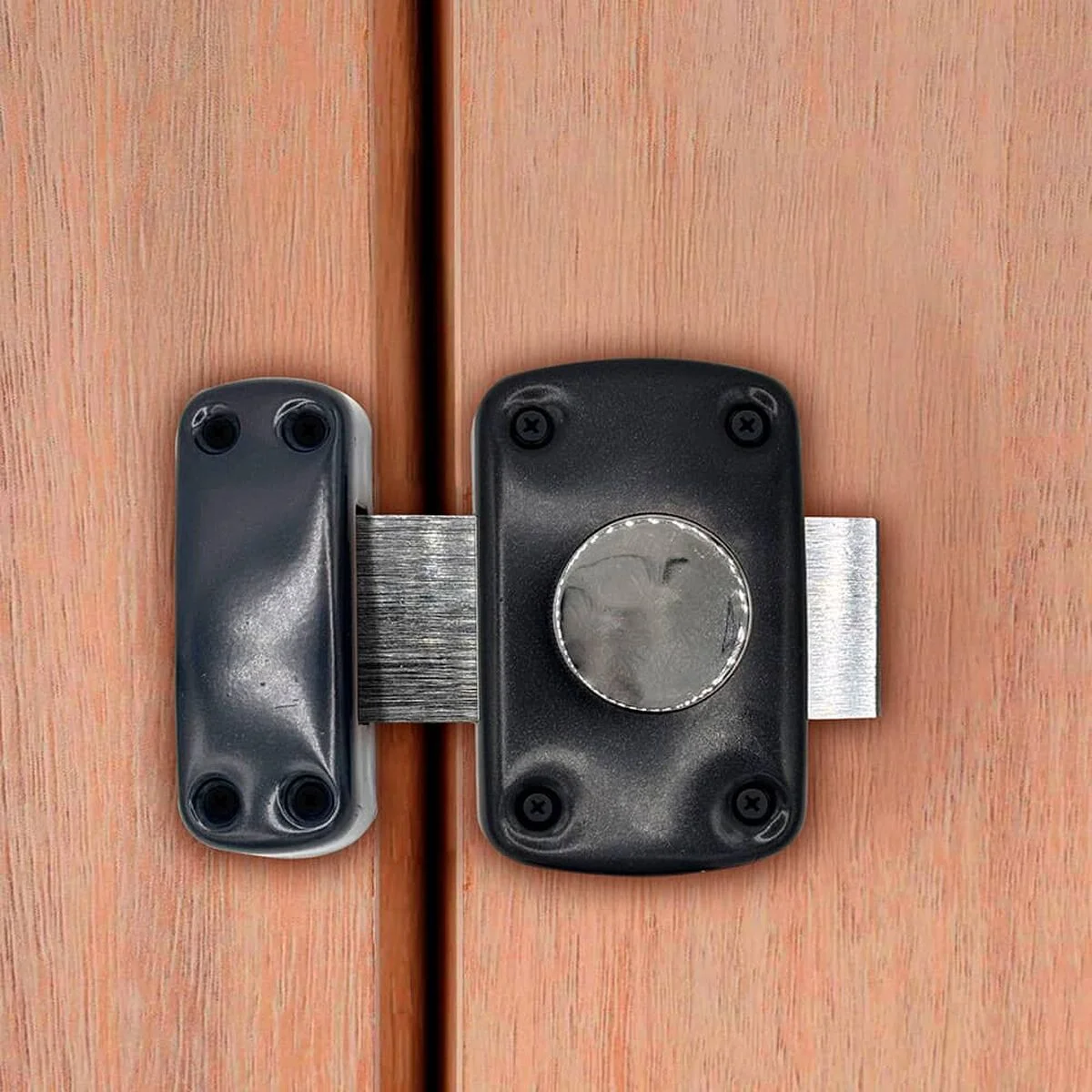 Cerradura de sobreponer Micel crr15 Acero izquierda-derecha Gris