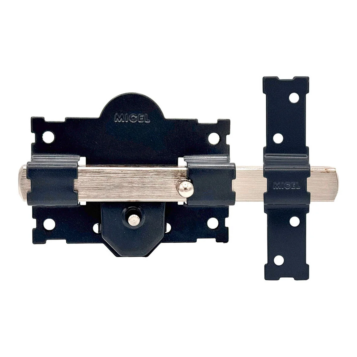 Cerrojo de seguridad Micel crr06 105b/70 Acero 70 mm Gris Sobreponer