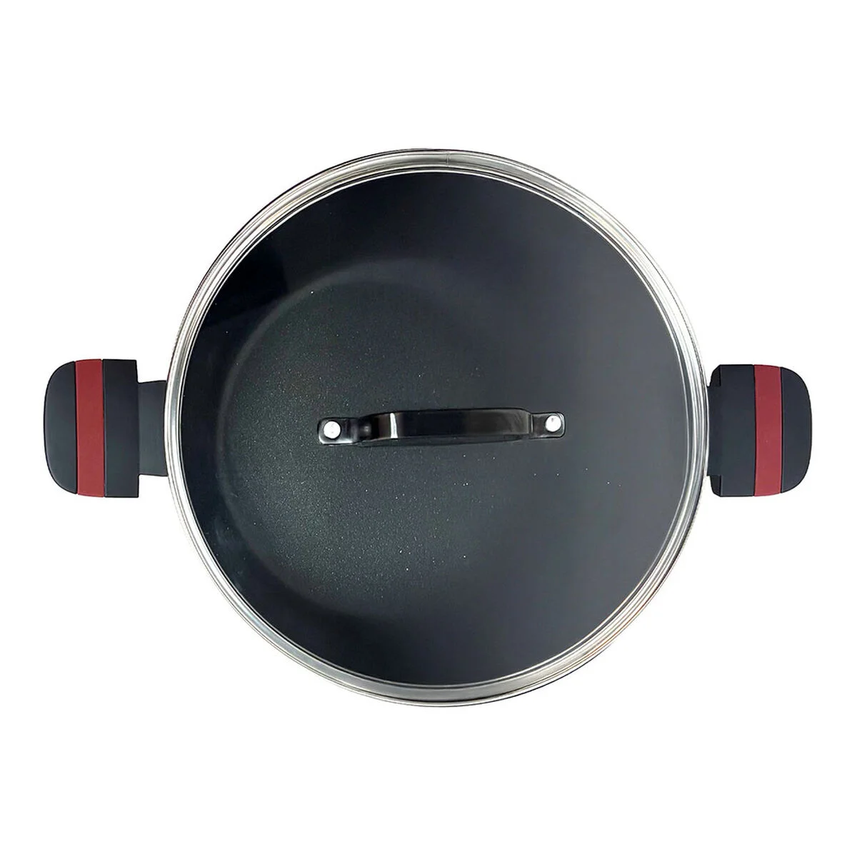 Cacerola Con Tapa San Ignacio denia experto Negro Rojo Ø 24 cm