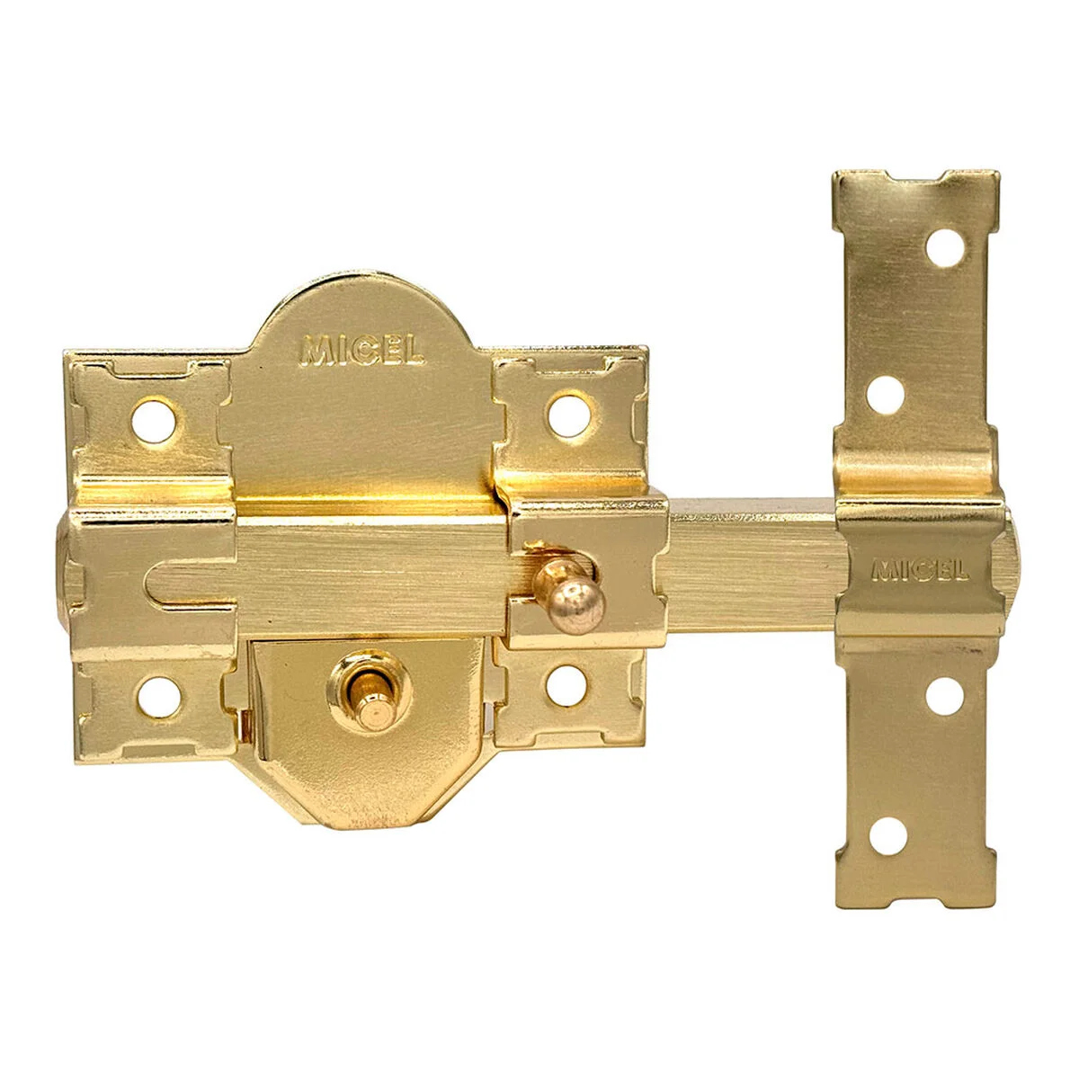Cerrojo de seguridad Micel crr10 86b/50 Acero Latón 50 mm Sobreponer