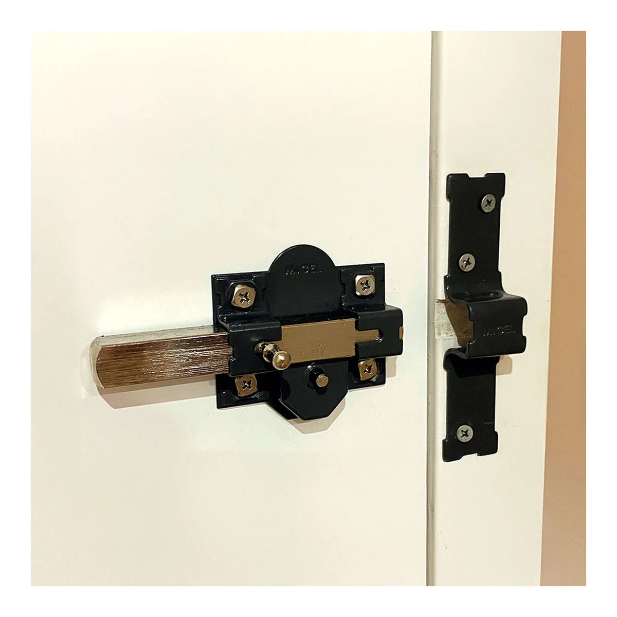 Cerrojo de seguridad Micel crr10 86b/50 Acero Gris 50 mm Sobreponer