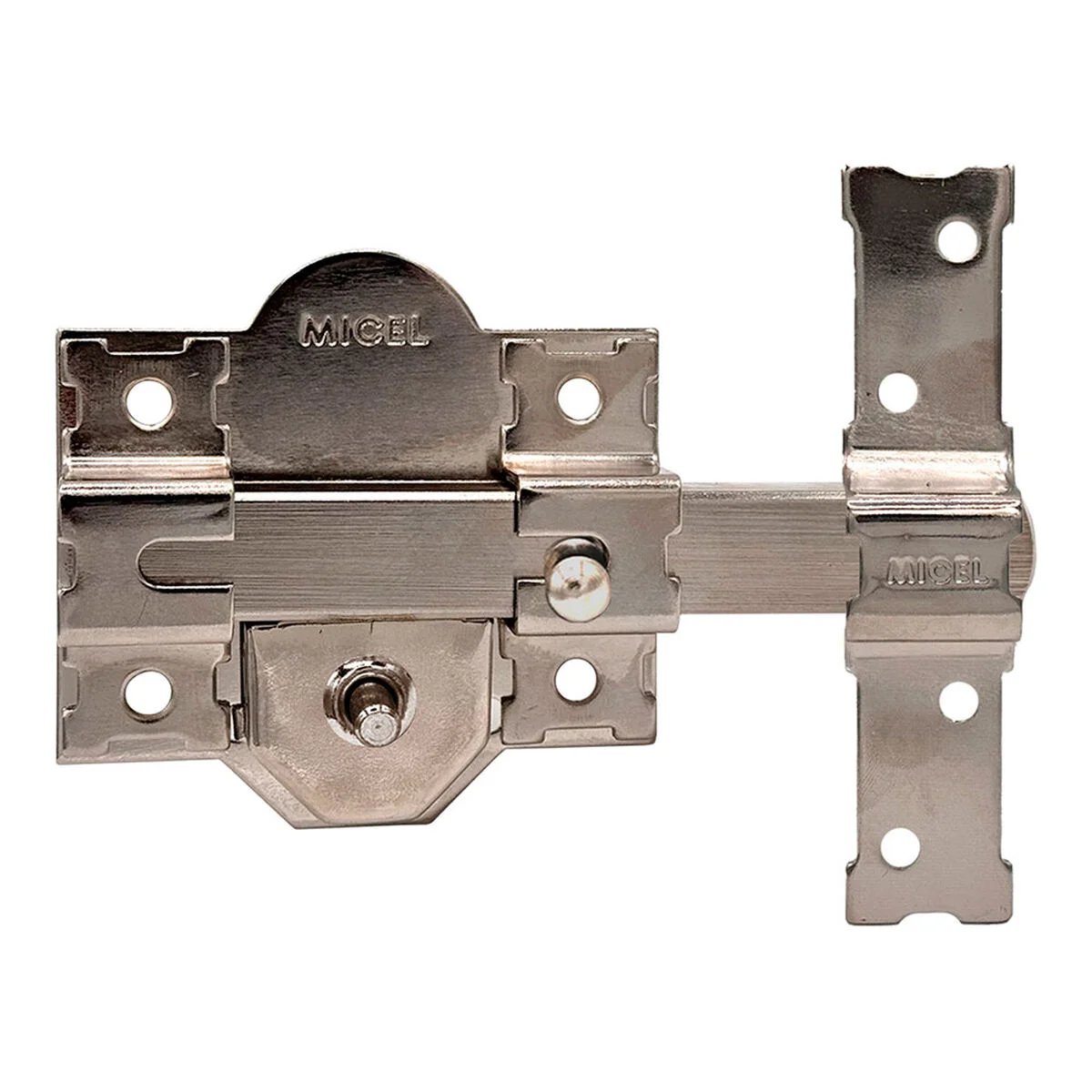 Cerrojo de seguridad Micel crr10 86b/50 Acero Níquel 50 mm Sobreponer