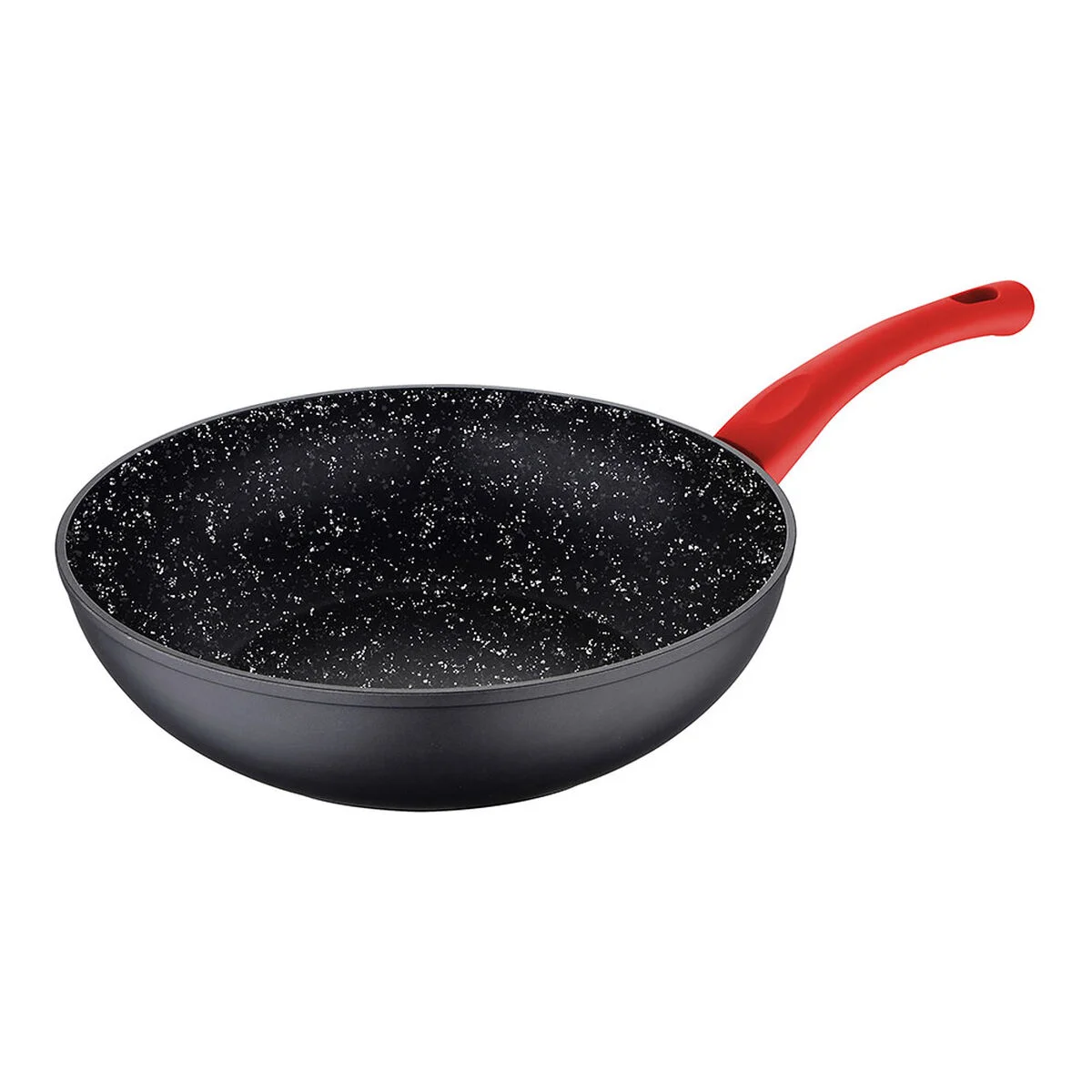 Sartén Wok San Ignacio toledo Negro Aluminio Forjado Ø 20 cm