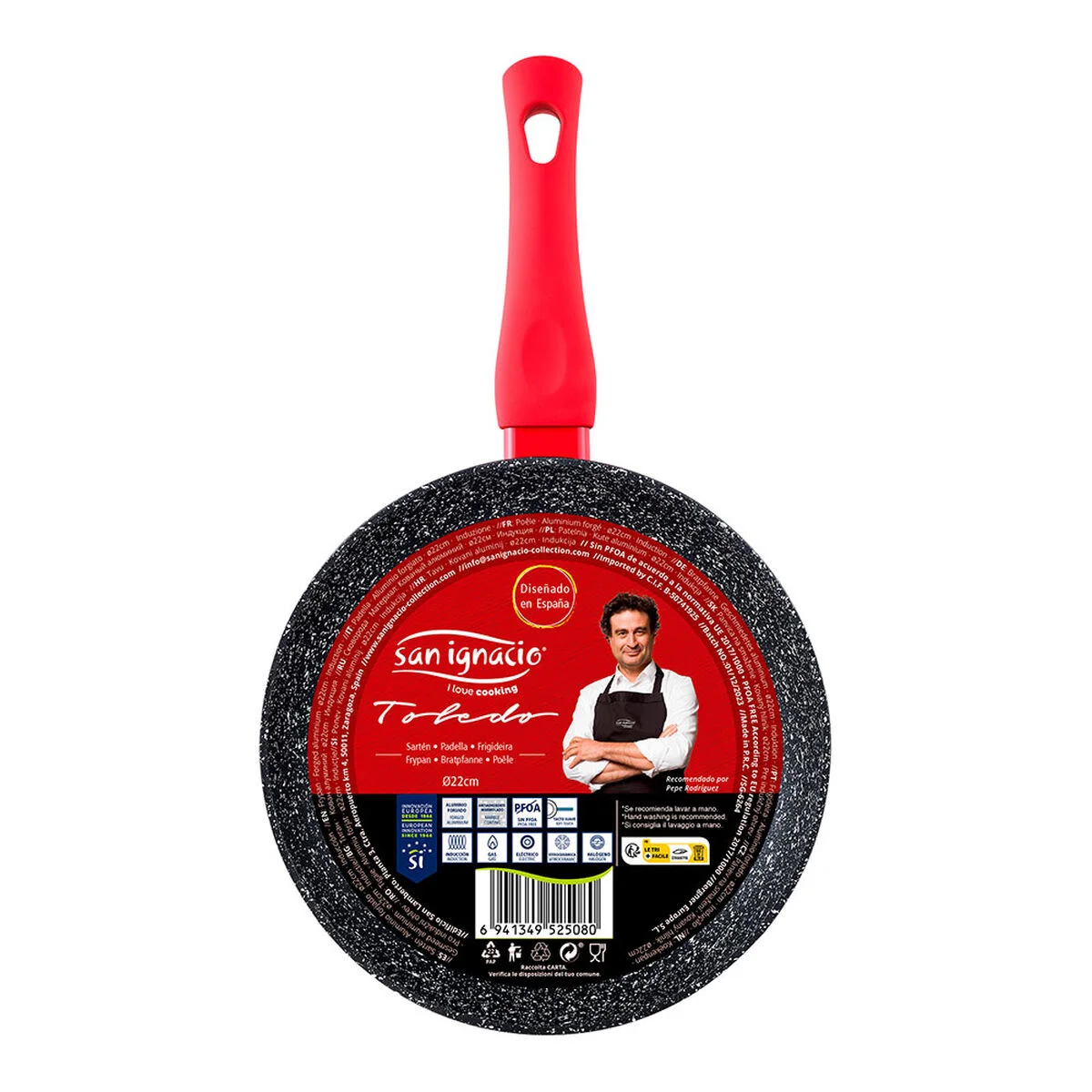 Sartén San Ignacio toledo Aluminio Forjado