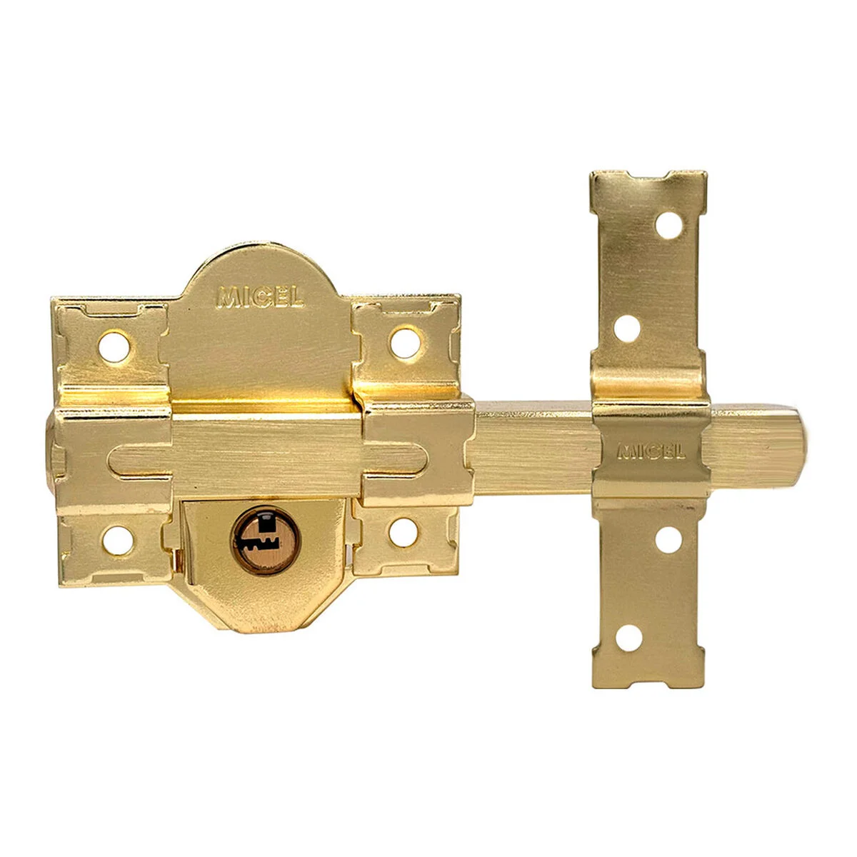 Cerrojo de seguridad Micel crr11 86l/50 Acero Latón 50 mm Sobreponer