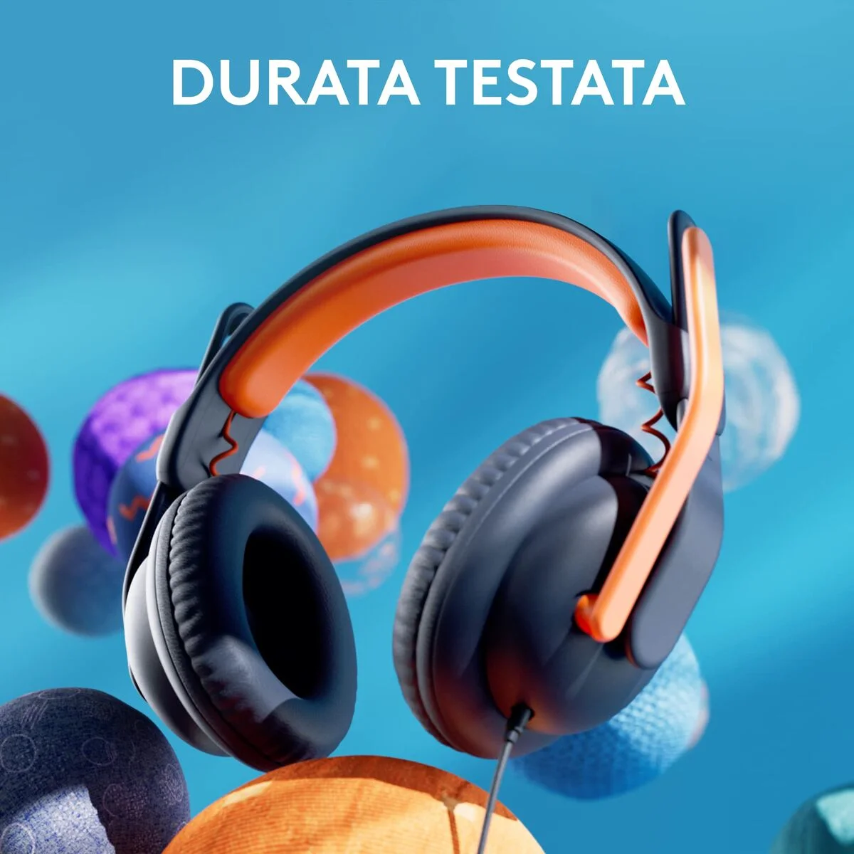 Auriculares Logitech 981-001389 Azul Naranja