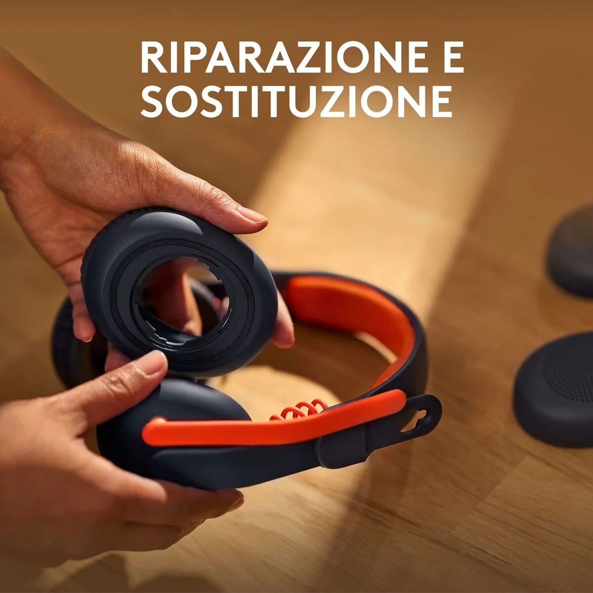 Auriculares Logitech 981-001389 Azul Naranja