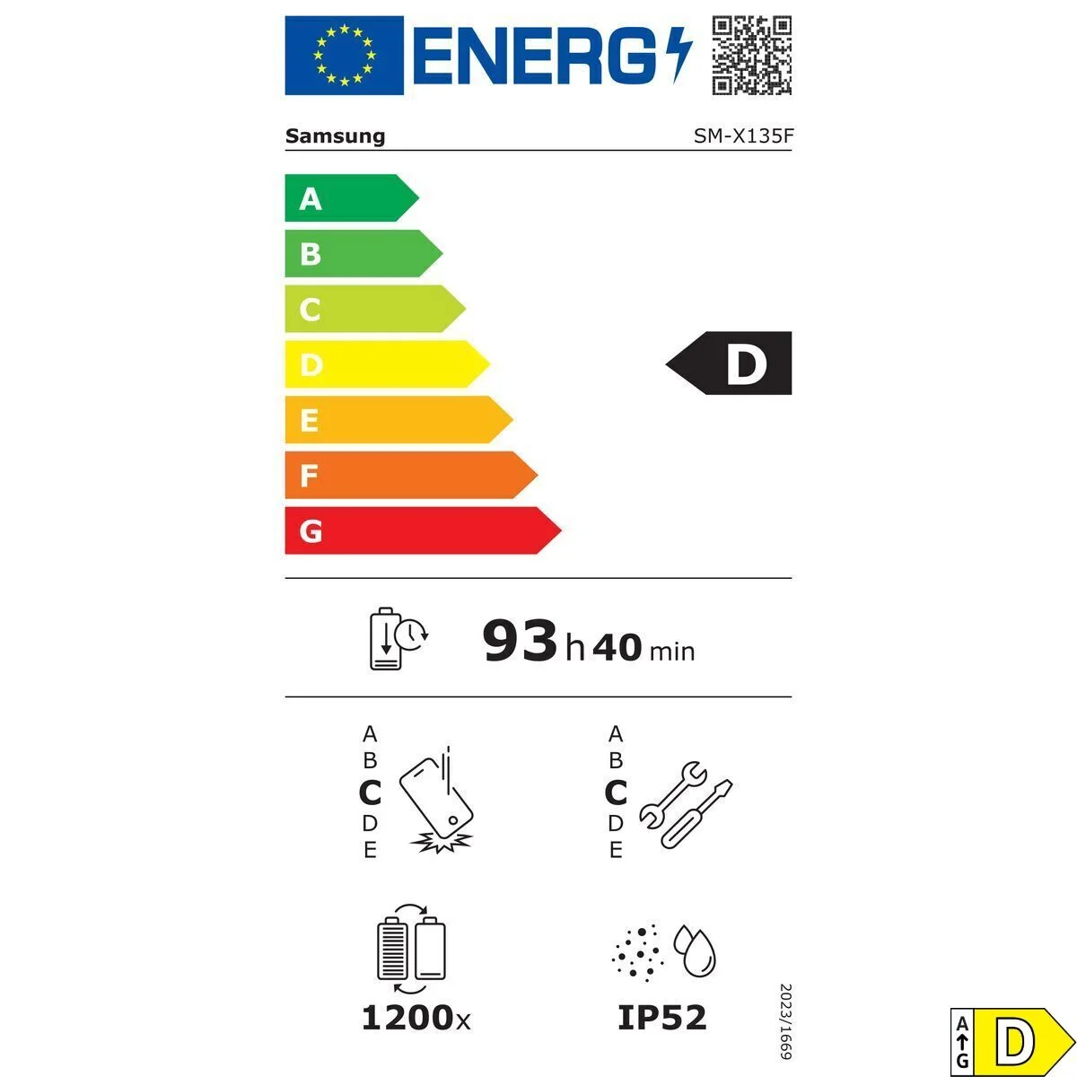 Tablet Samsung SM-X135FZAEEUB 8,7" 8 GB RAM 128 GB Gris