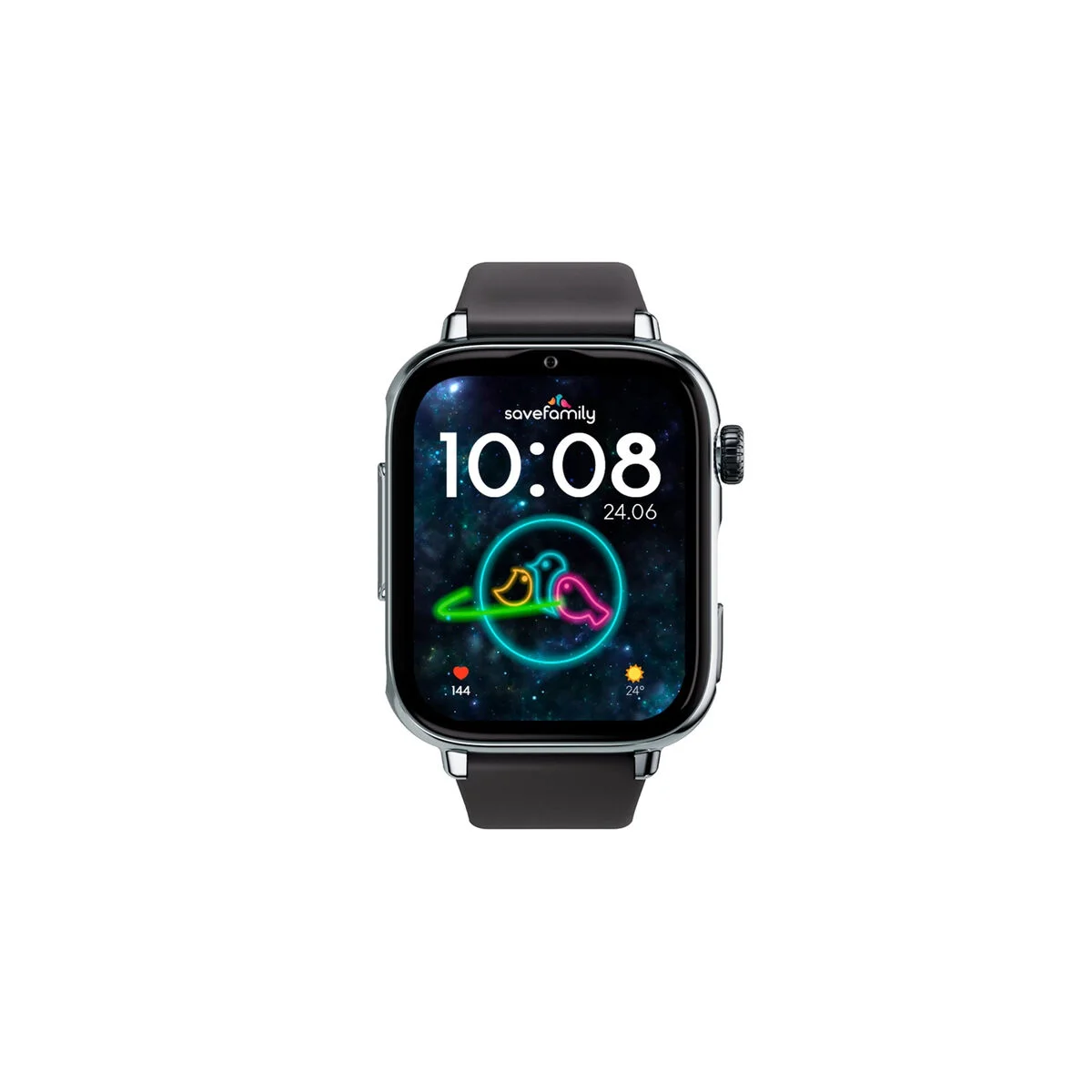 Smartwatch Save Family SW+2 PL/SBB 1,3'' Negro Plateado