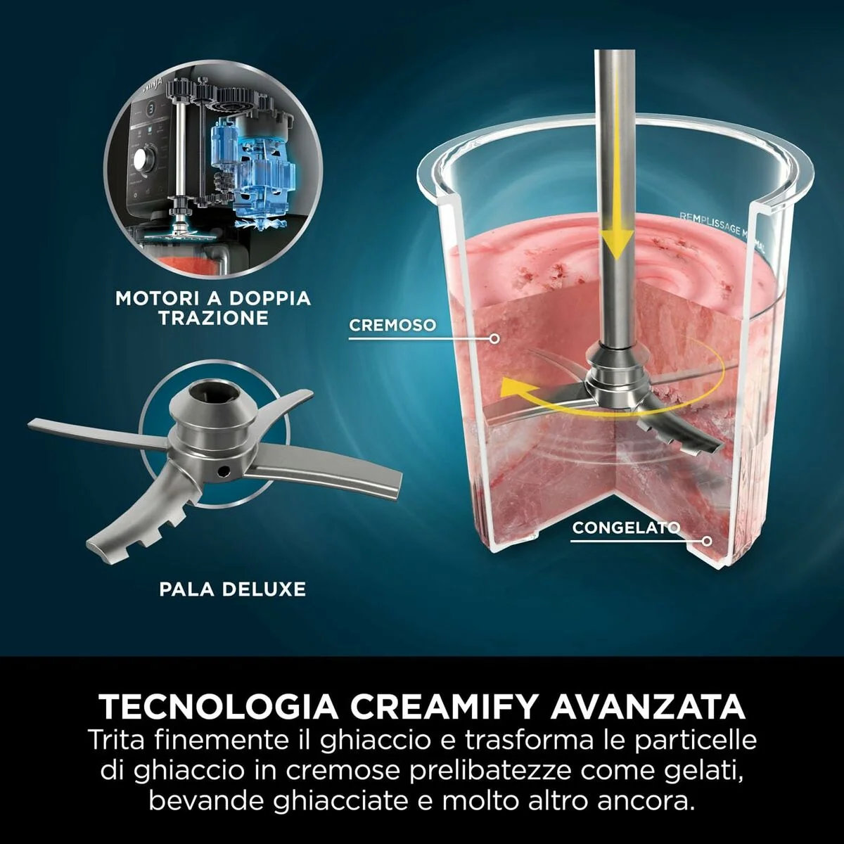 Heladera NINJA Plata Plástico 800 W