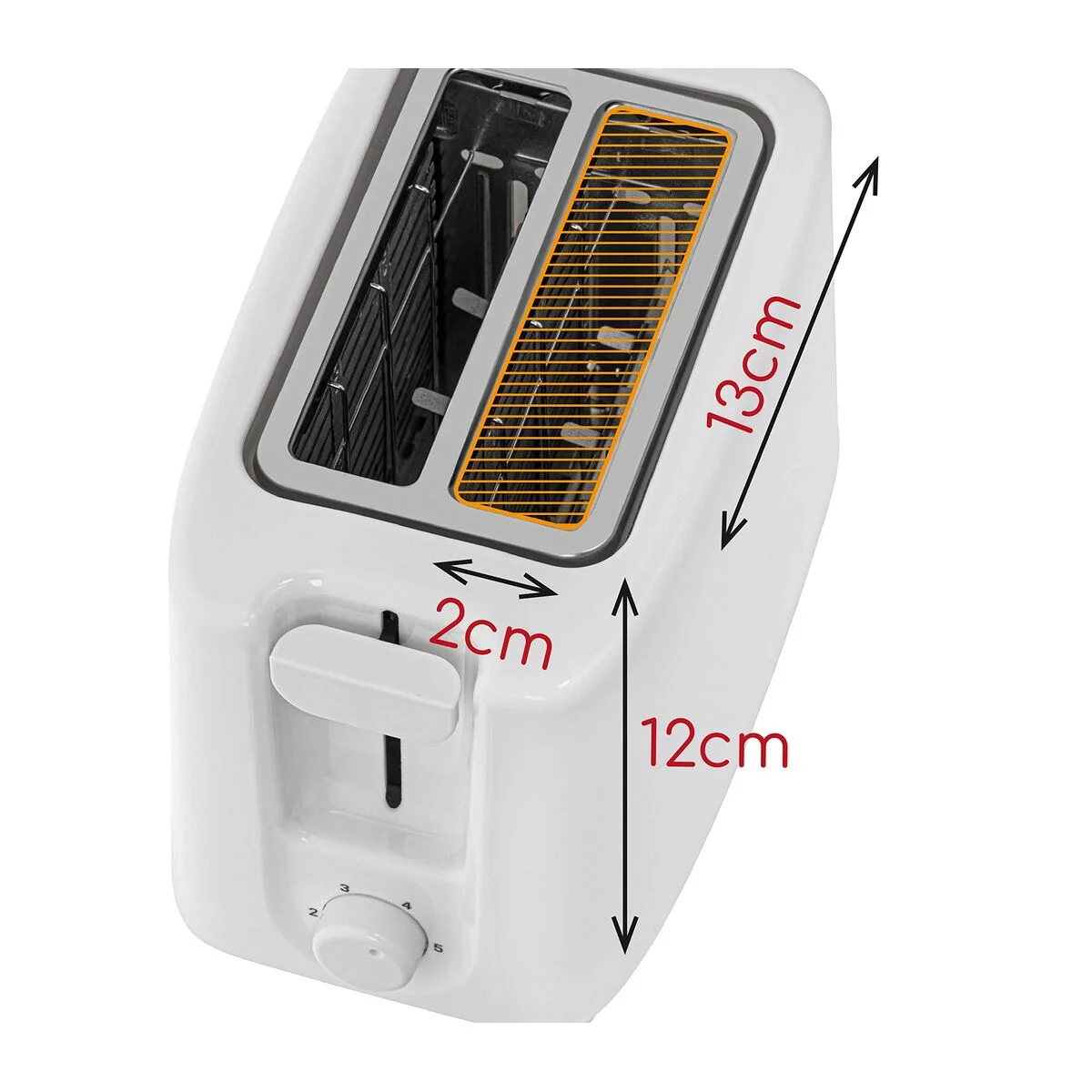 Tostadora Adler ad 3223 Blanco 900 W