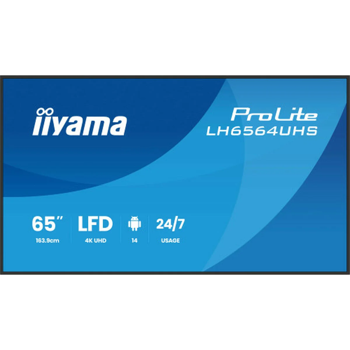 Monitor Iiyama LH6564UHS-B1AG 65" 4K Ultra HD