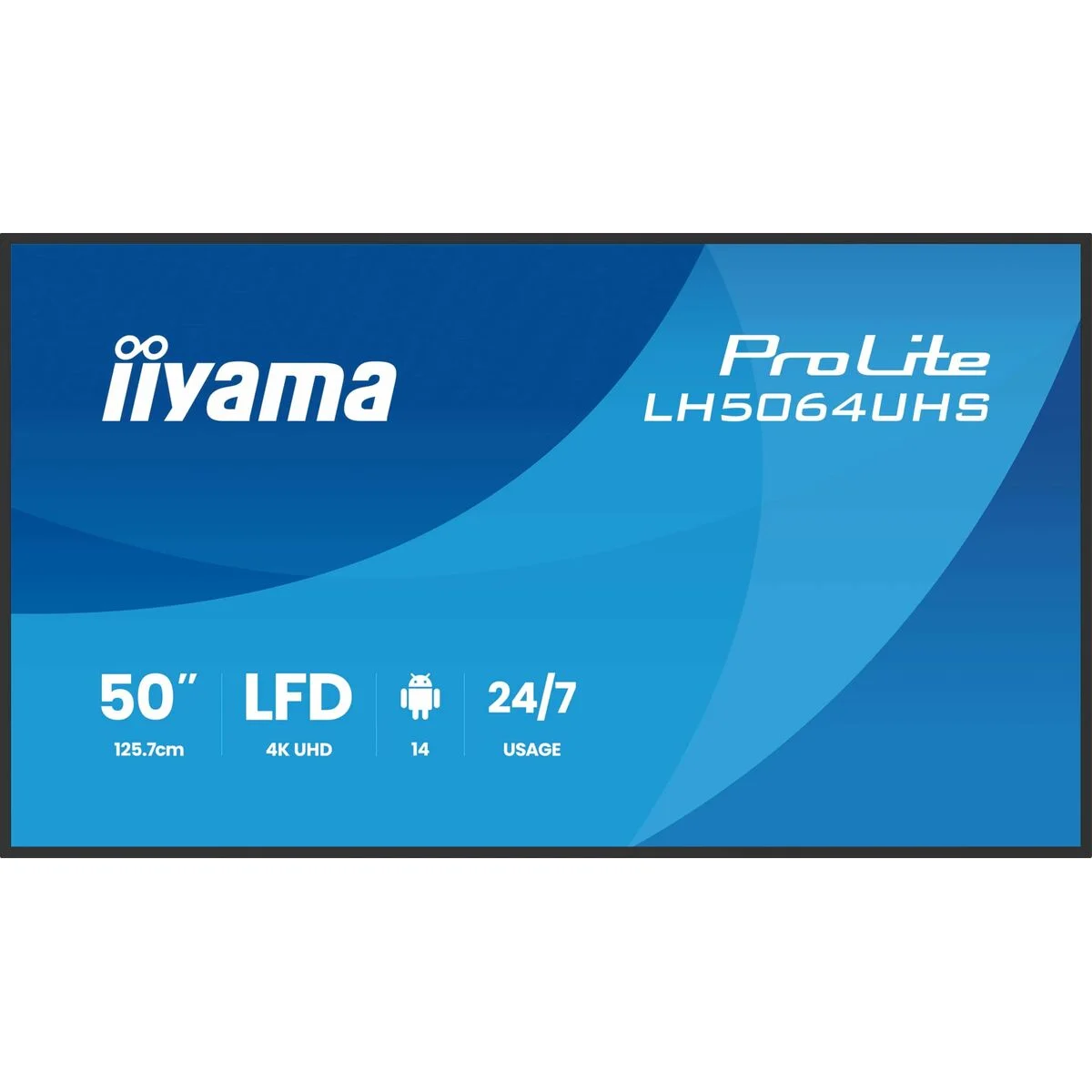 Monitor Iiyama LH6564UHS-B1AG 65" 4K Ultra HD