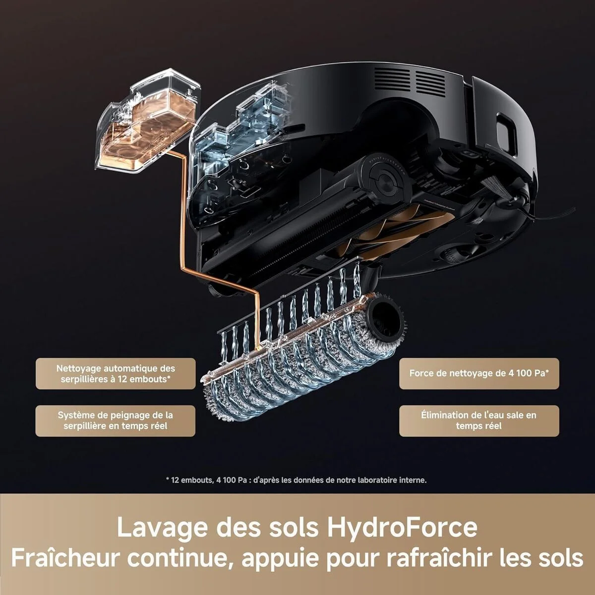 Robot Aspirador MOVA 6400 mAh