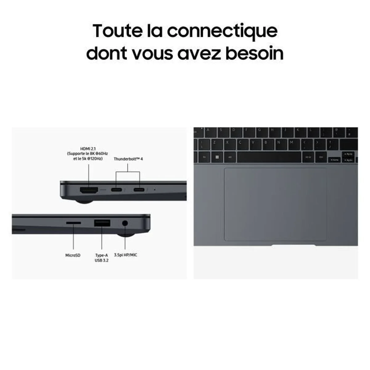 Laptop Samsung 16" Intel Core Ultra 7 155H 32 GB RAM 1 TB SSD Nvidia Geforce RTX 4050