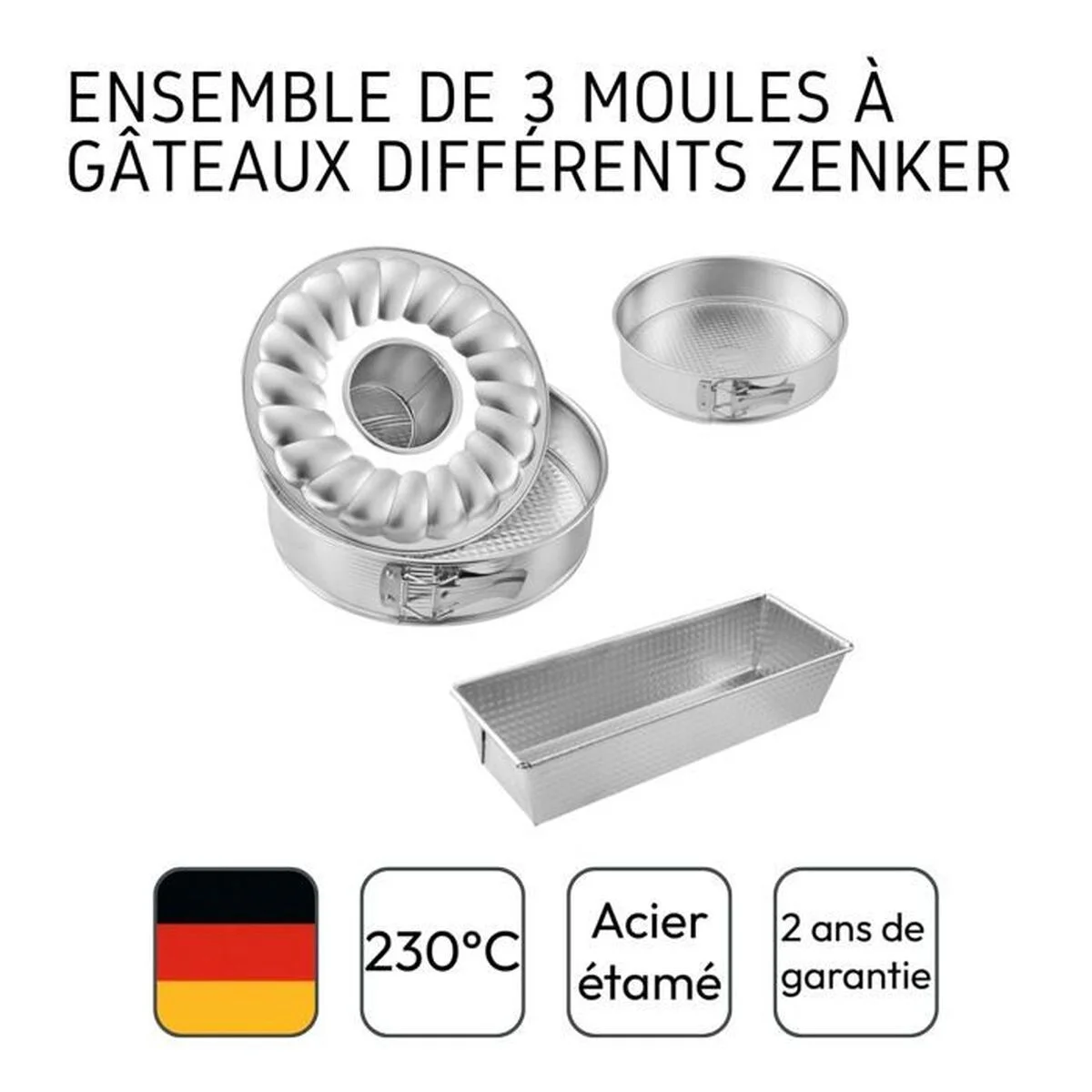 Molde Desmontable Zenker