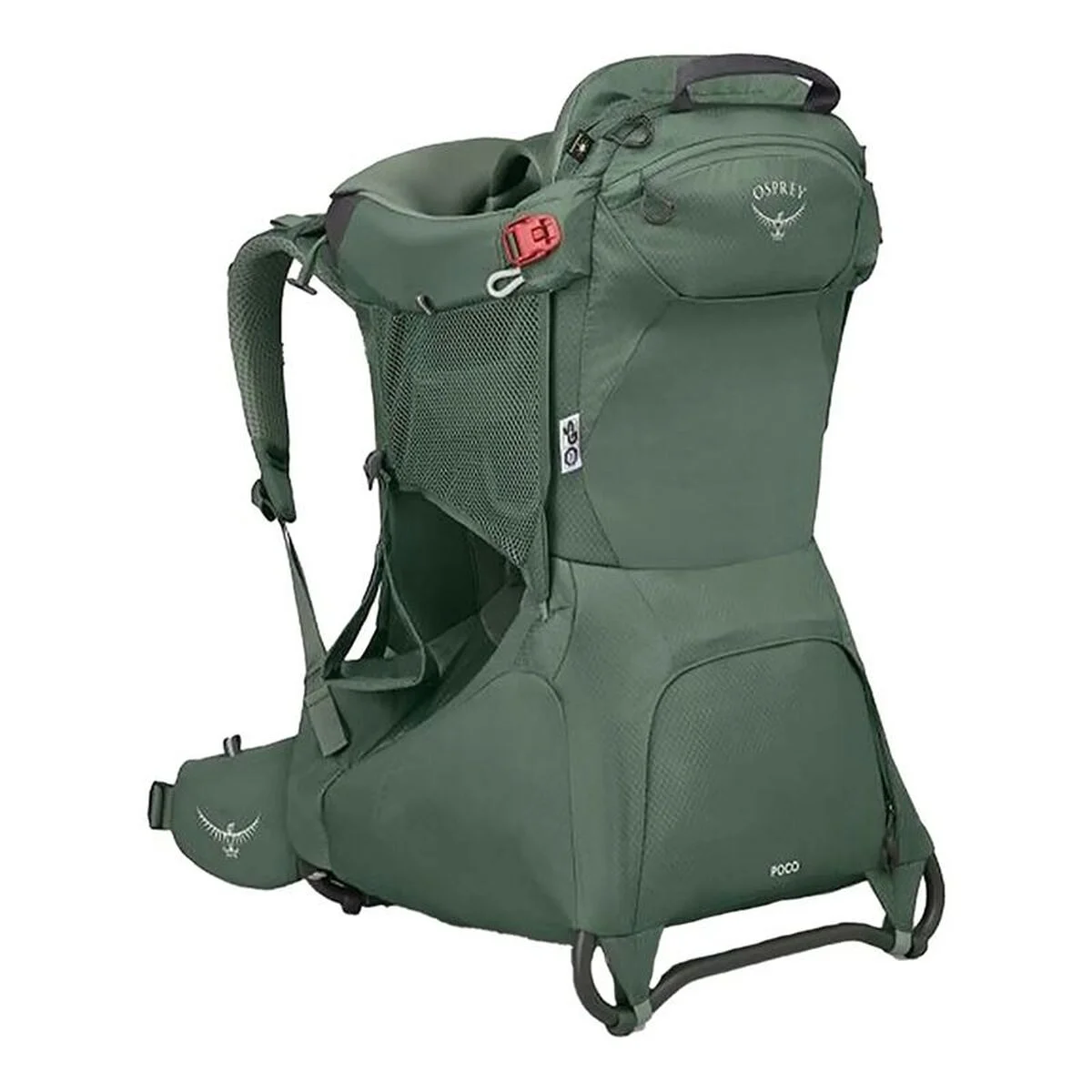 Mochila Portabebé Osprey Poco Verde + 0 Años