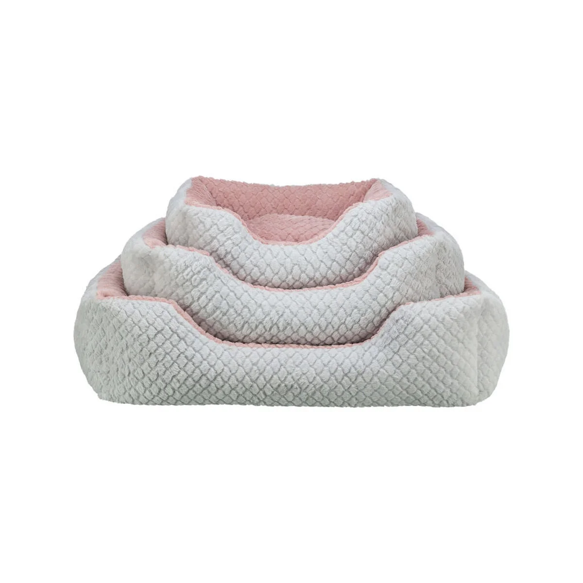 Cama para Perro Trixie Kaline Mio Gris Rosa oscuro 80 x 65 cm