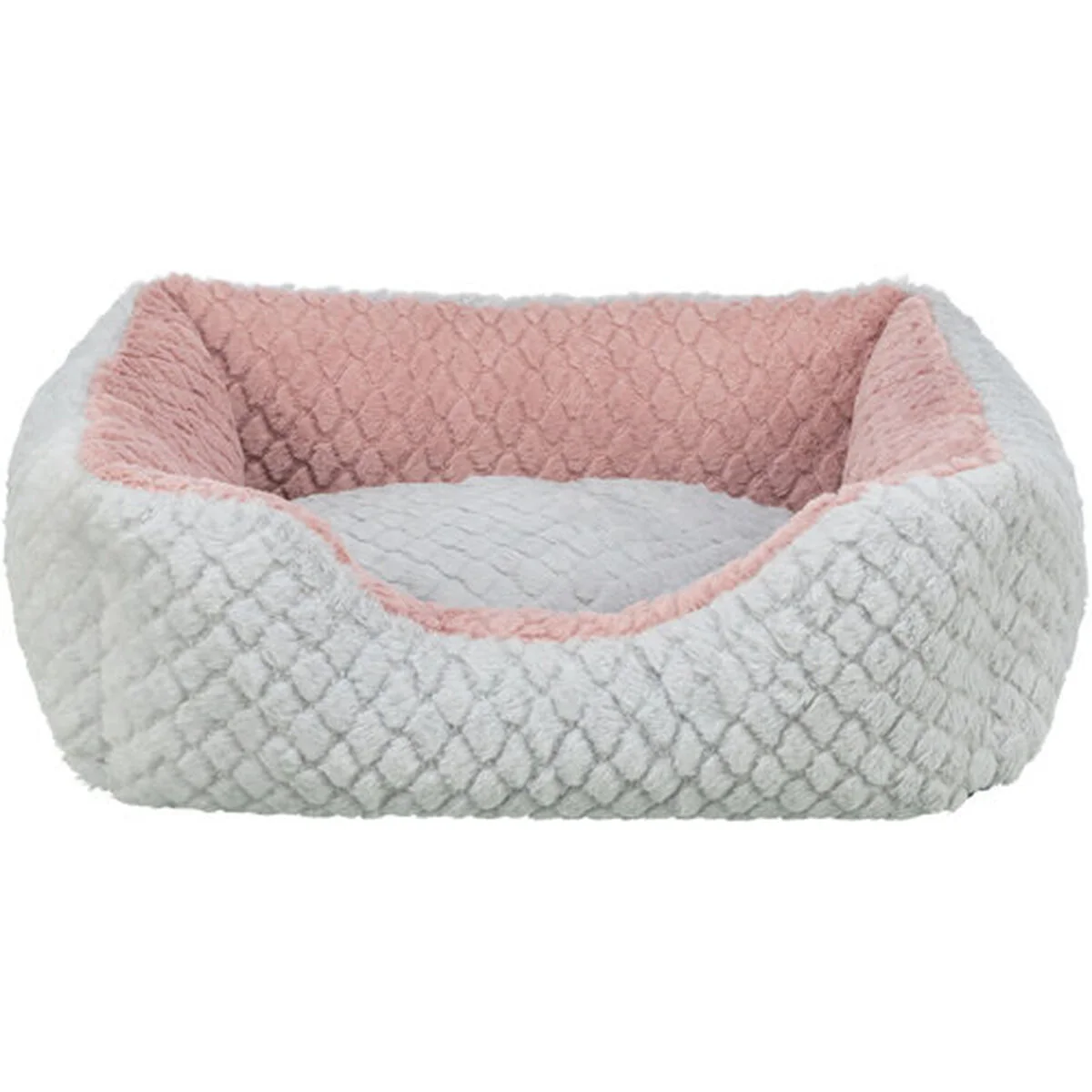 Cama para Perro Trixie Kaline Mio Gris Rosa oscuro 80 x 65 cm