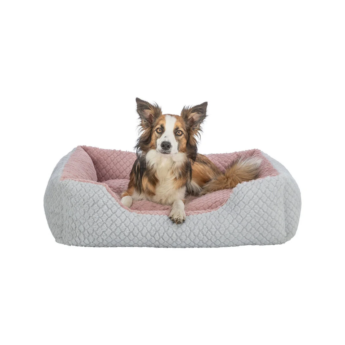 Cama para Perro Trixie Kaline Mio Gris Rosa oscuro 80 x 65 cm