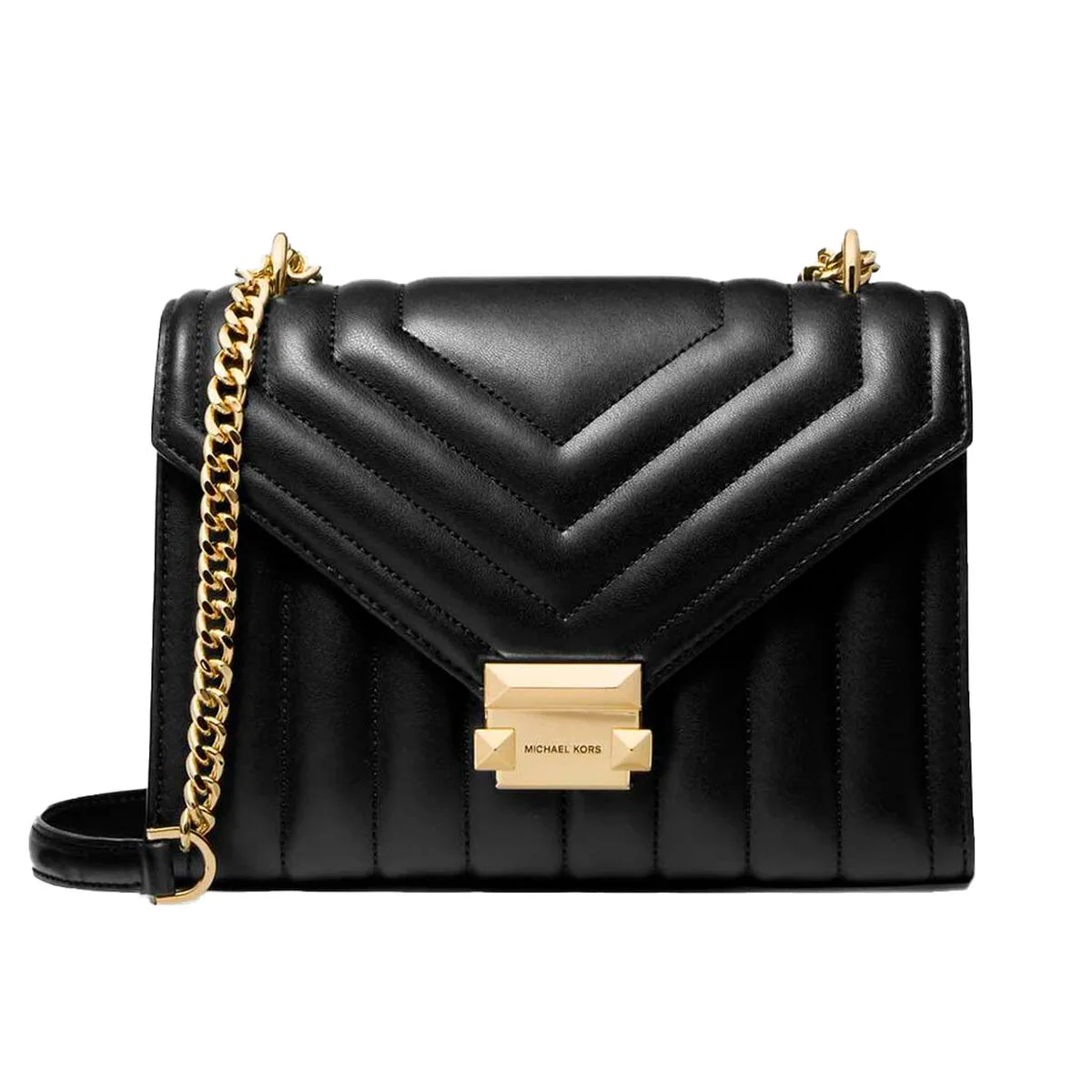 Bolso Bandolera Michael Kors Whitney Negro 24 x 19 x 9 cm