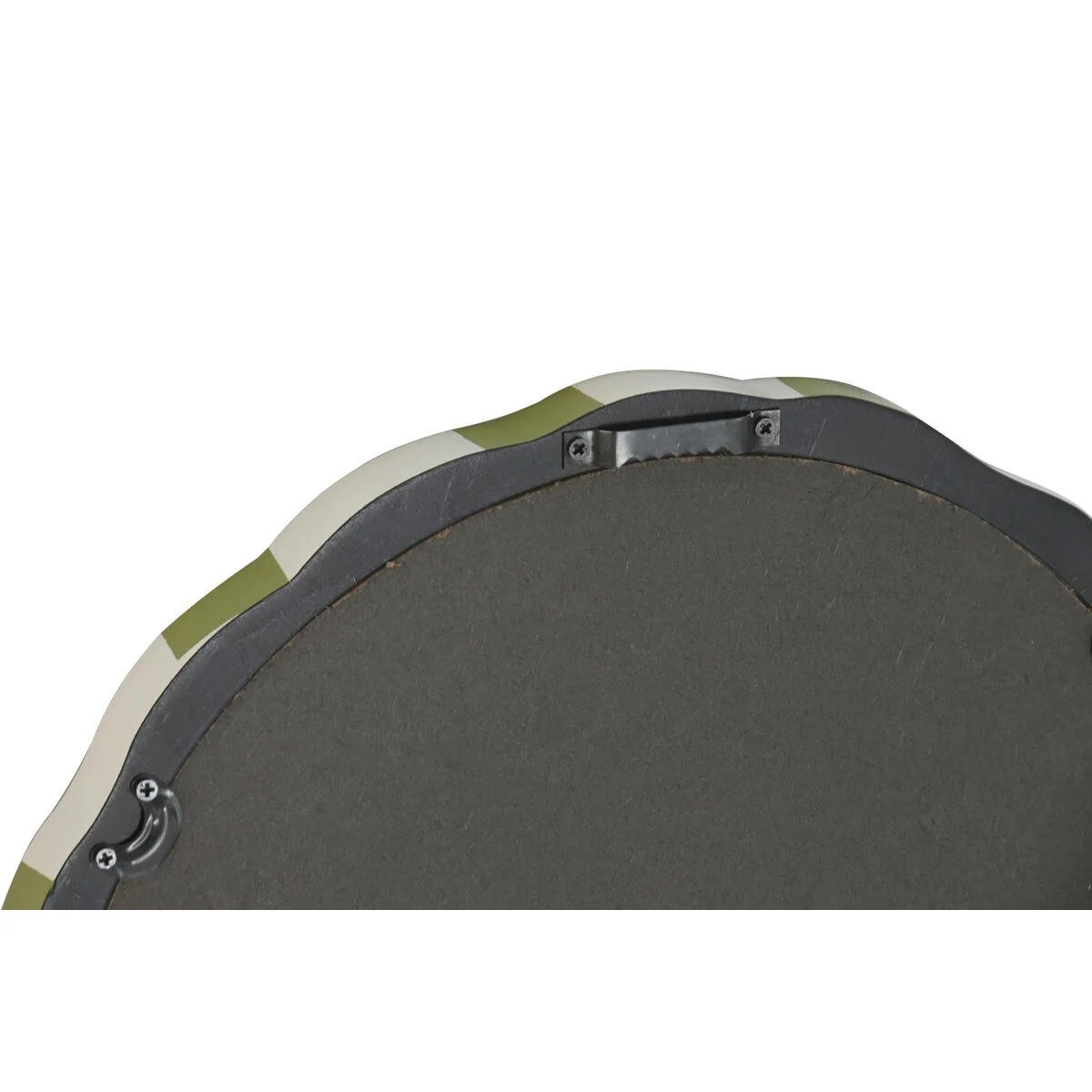 Cuadro Home ESPRIT Blanco Verde Palmeras Tropical 30 x 2 x 30 cm (4 Unidades)