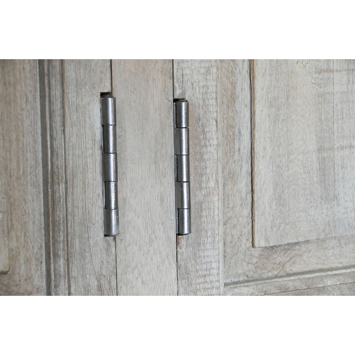 Vitrina Home ESPRIT Blanco Madera de mango 135 x 50 x 210 cm