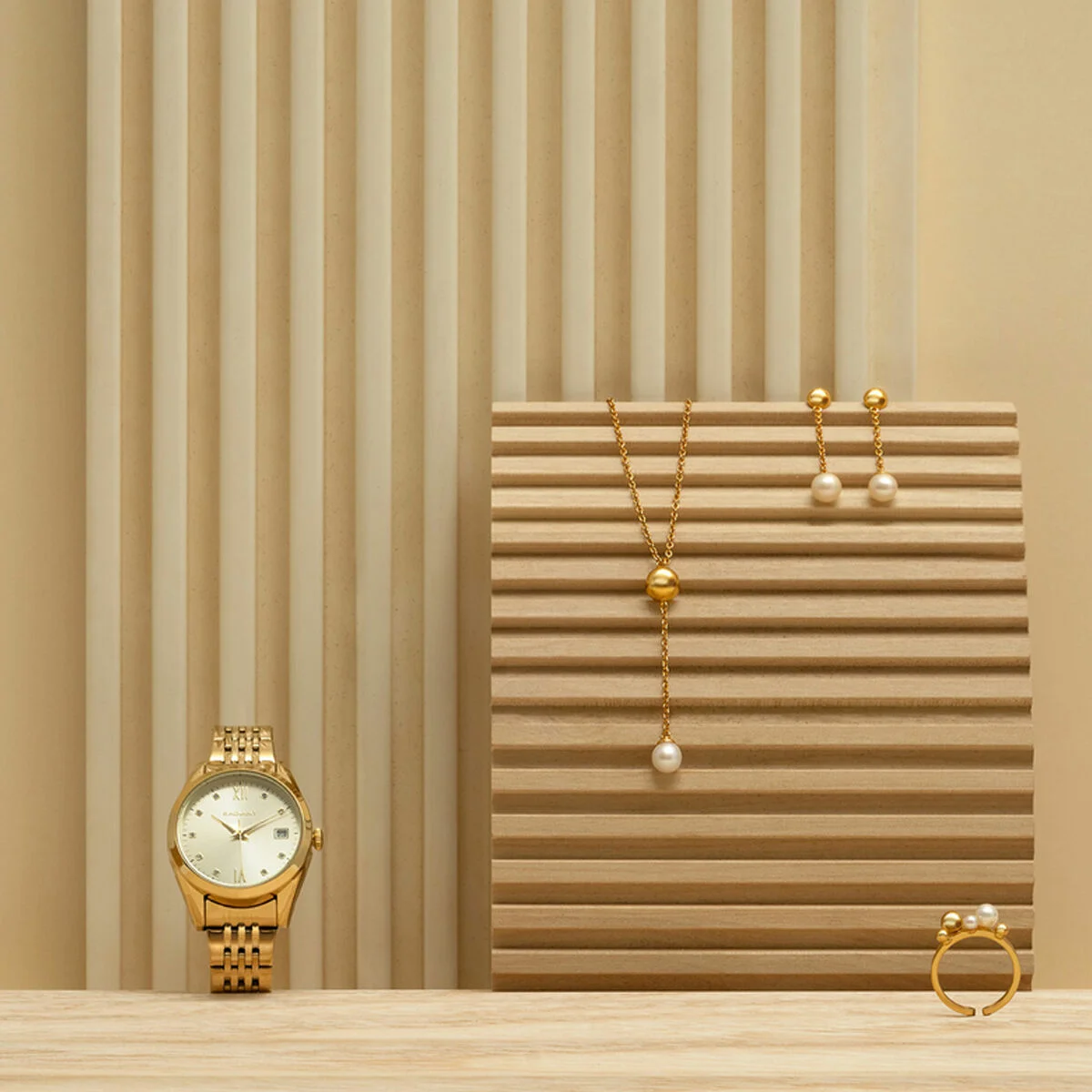 Anillo Mujer Radiant RY000238 Dorado