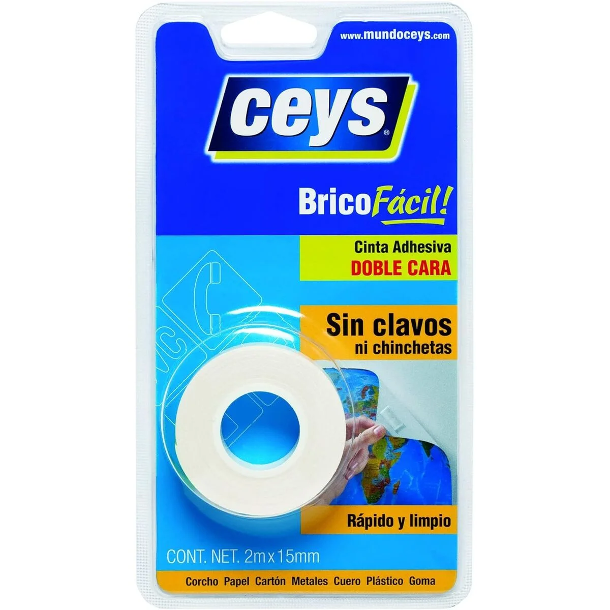 Cinta Magnética Ceys Blanco