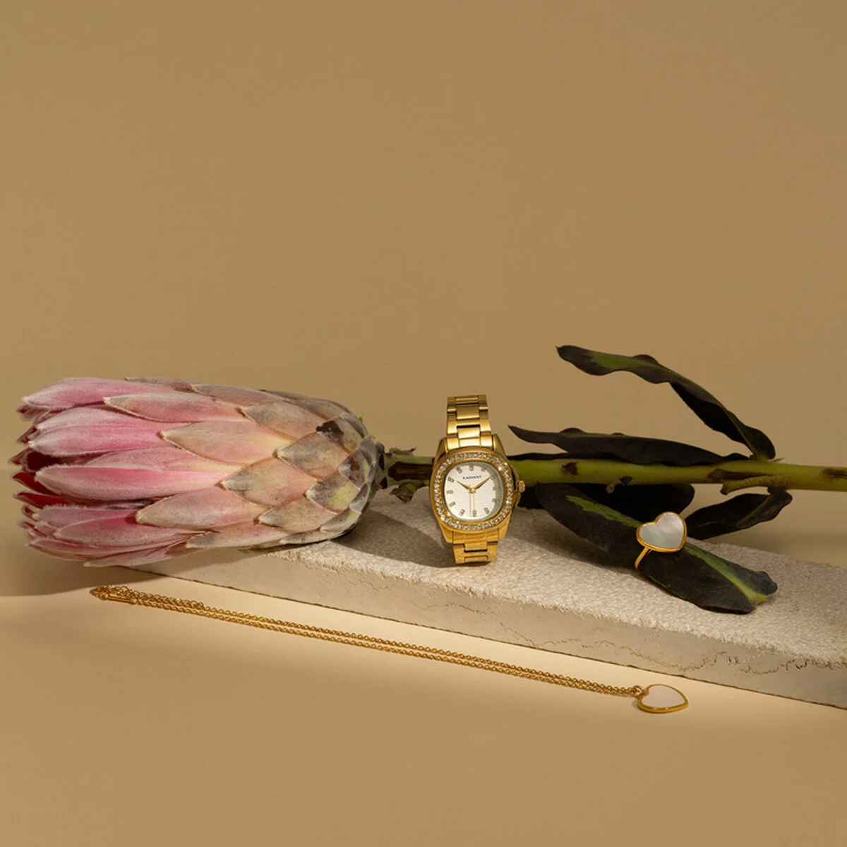 Anillo Mujer Radiant RY000243 Dorado