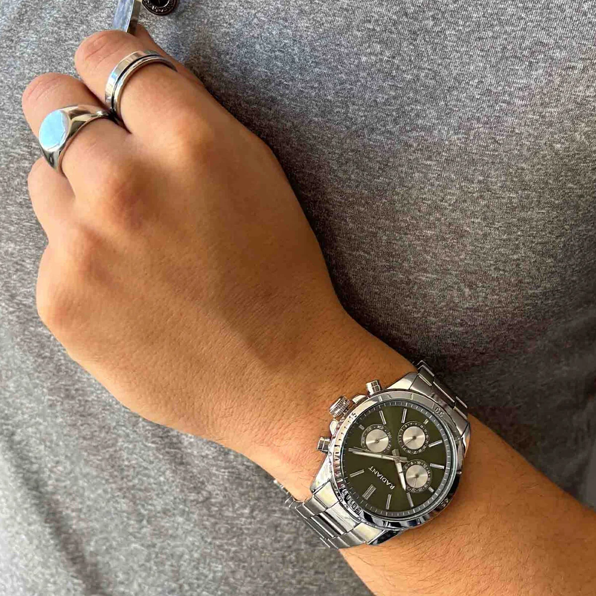 Pendientes Radiant RH000144-24 Plateado