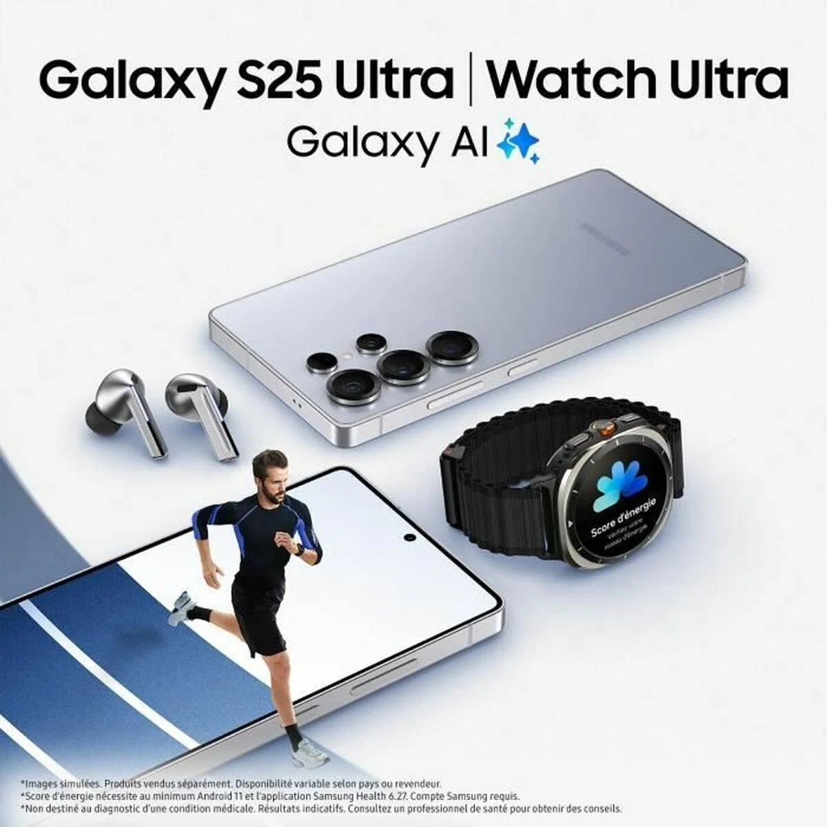 Smartphone Samsung S25 Ultra Silver 6,9" Qualcomm Snapdragon 8 Elite 12 GB RAM 256 GB Plateado