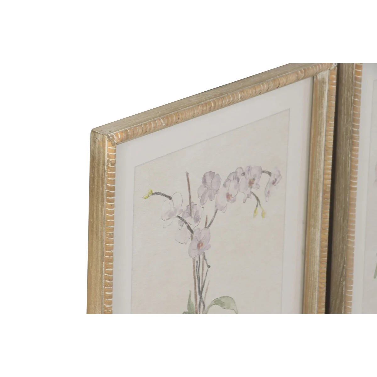 Cuadro Home ESPRIT Azul Blanco Oriental 35 x 2,5 x 45 cm (4 Unidades)