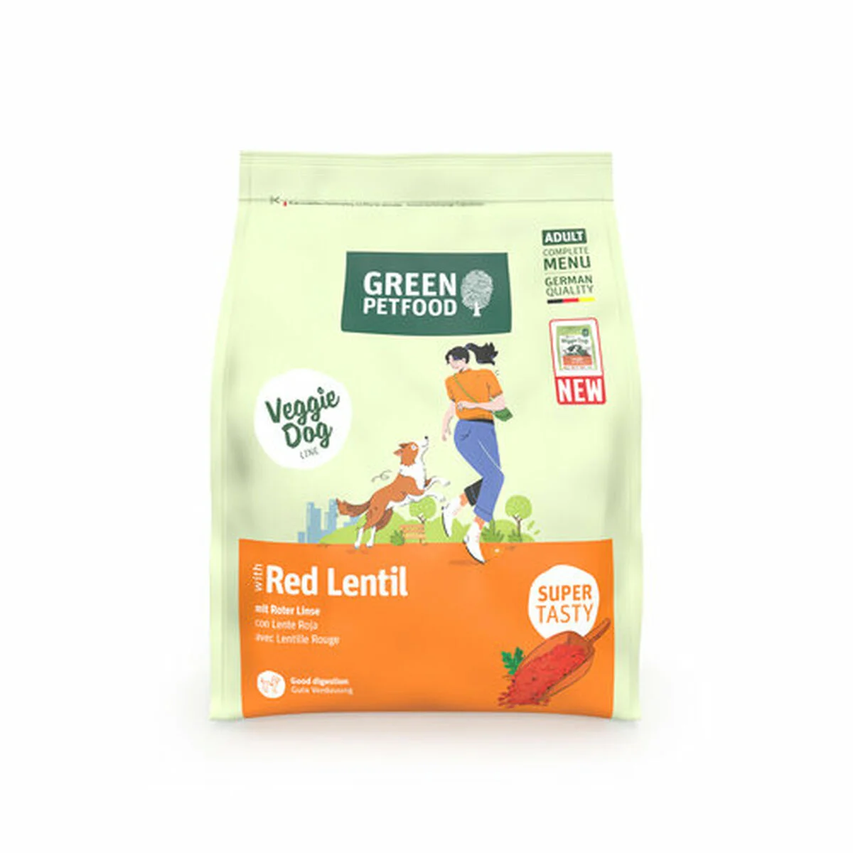 Pienso Green Petfood VeggieDog Red Lentil 900 g