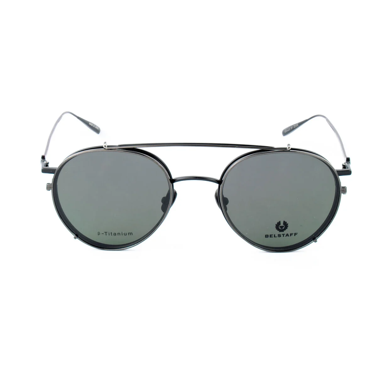 Montura de Gafas Hombre Belstaff JAGGED-S052 Negro Ø 53 mm