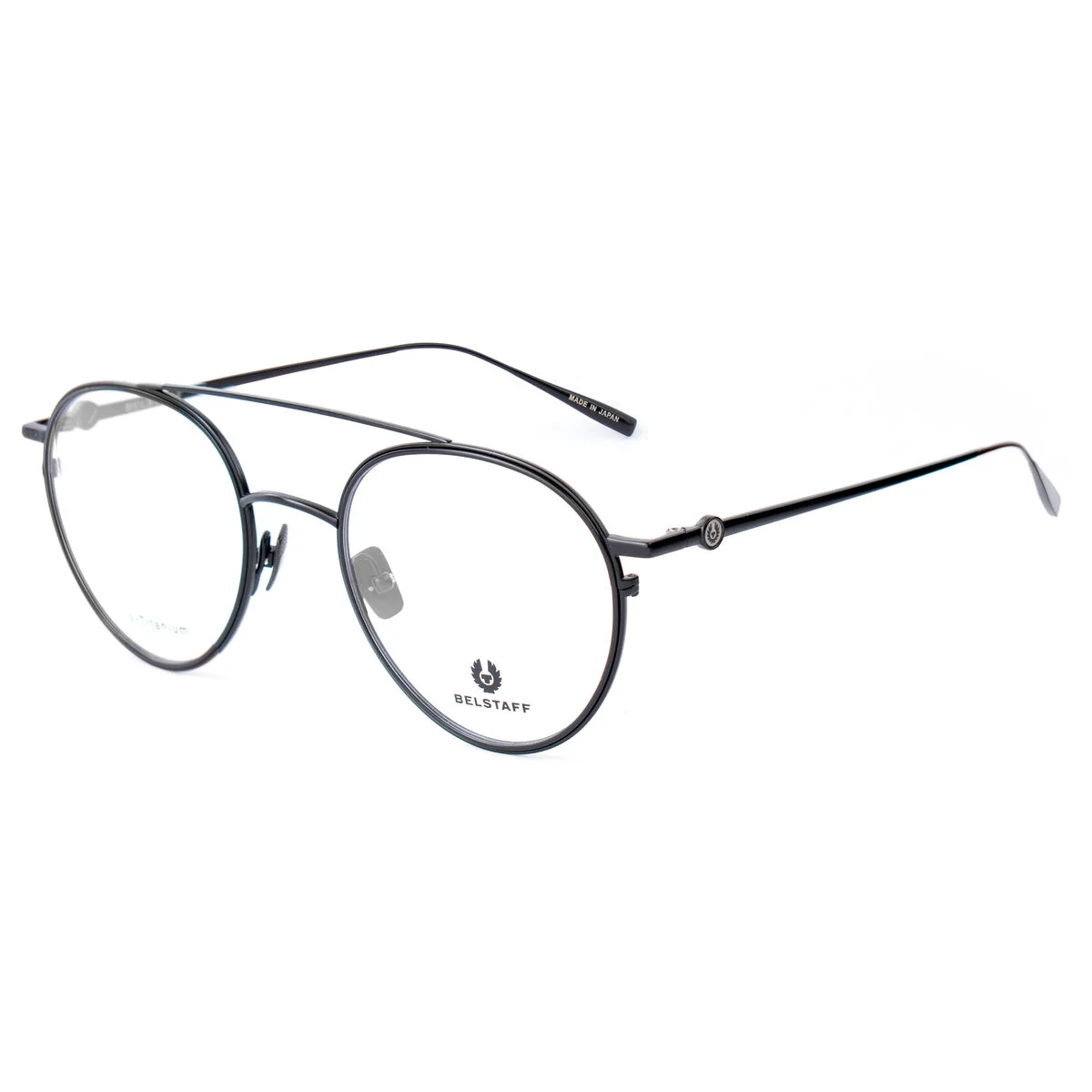 Montura de Gafas Hombre Belstaff JAGGED-S052 Negro Ø 53 mm