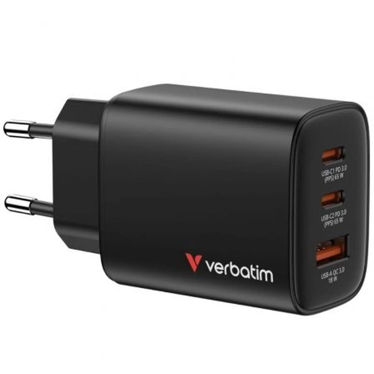 Cable USB Verbatim 32352 65 W Negro