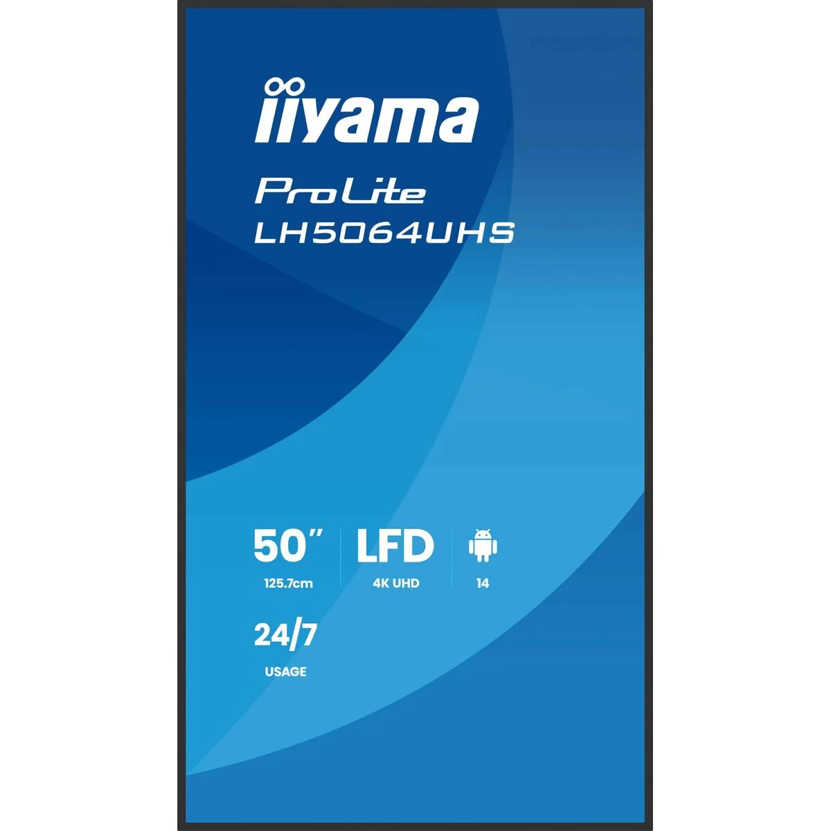 Monitor Iiyama LH7564UHS-B1AG 75" 4K Ultra HD