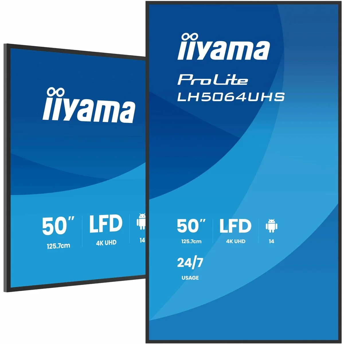 Monitor Iiyama LH7564UHS-B1AG 75" 4K Ultra HD