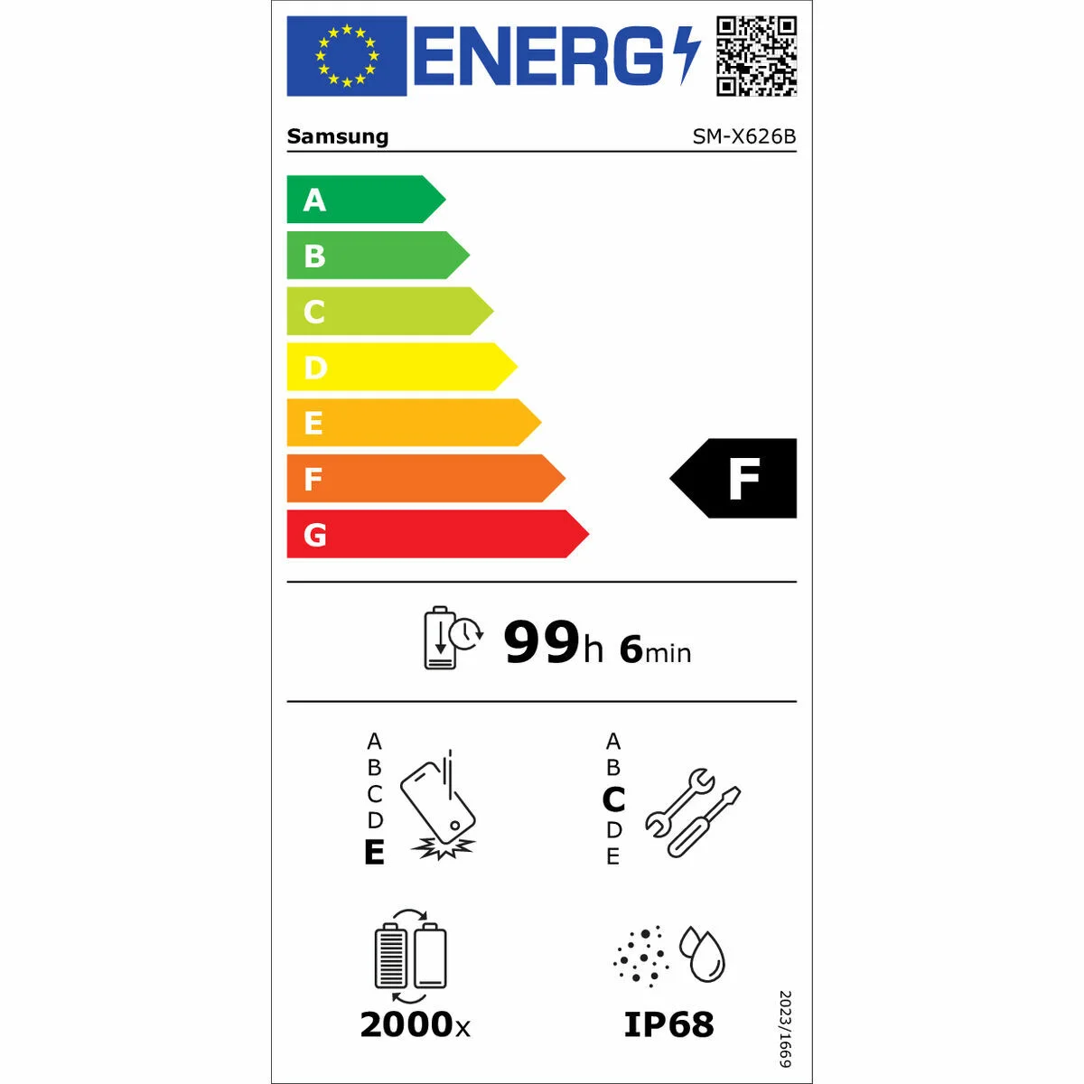 Tablet Samsung SM-X626BZAPEUB Octa Core 12 GB RAM 256 GB Gris