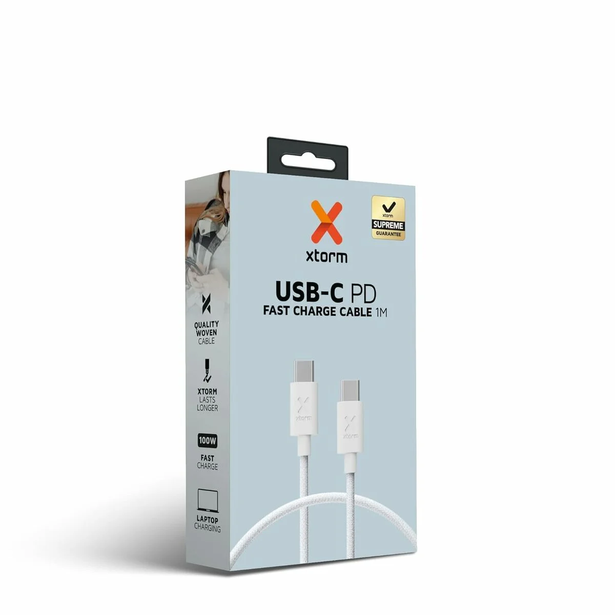 Cable USB Xtorm CXG2070 Blanco