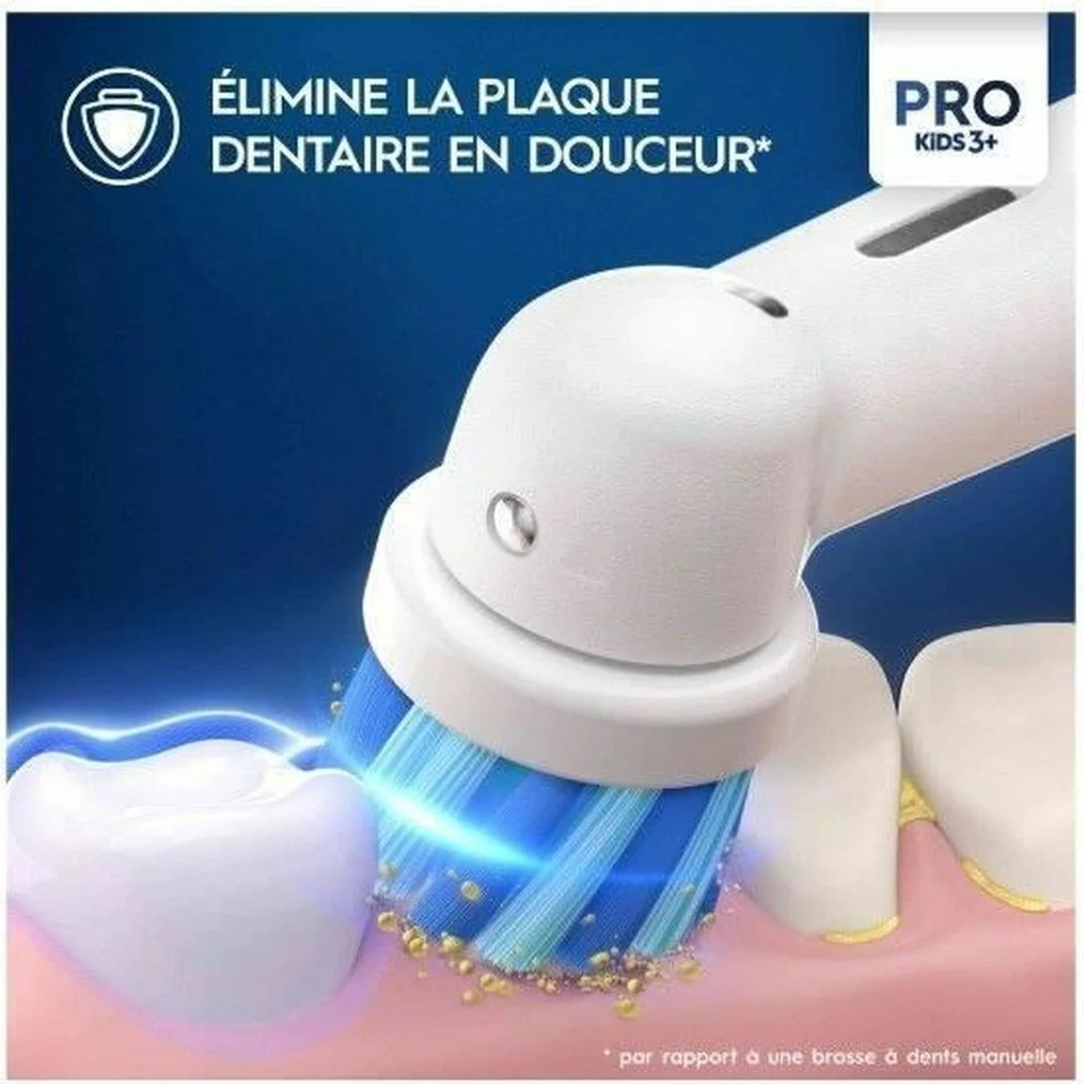 Recambio para Cepillo de Dientes Eléctrico Oral-B EB10 4 FFS SPIDERMAN (4 Unidades)