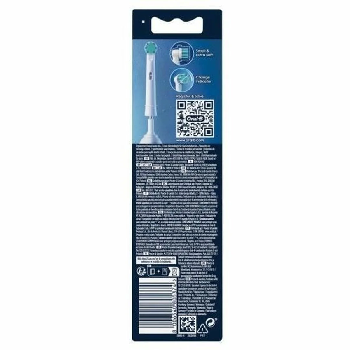 Recambio para Cepillo de Dientes Eléctrico Oral-B EB10 4 FFS SPIDERMAN (4 Unidades)