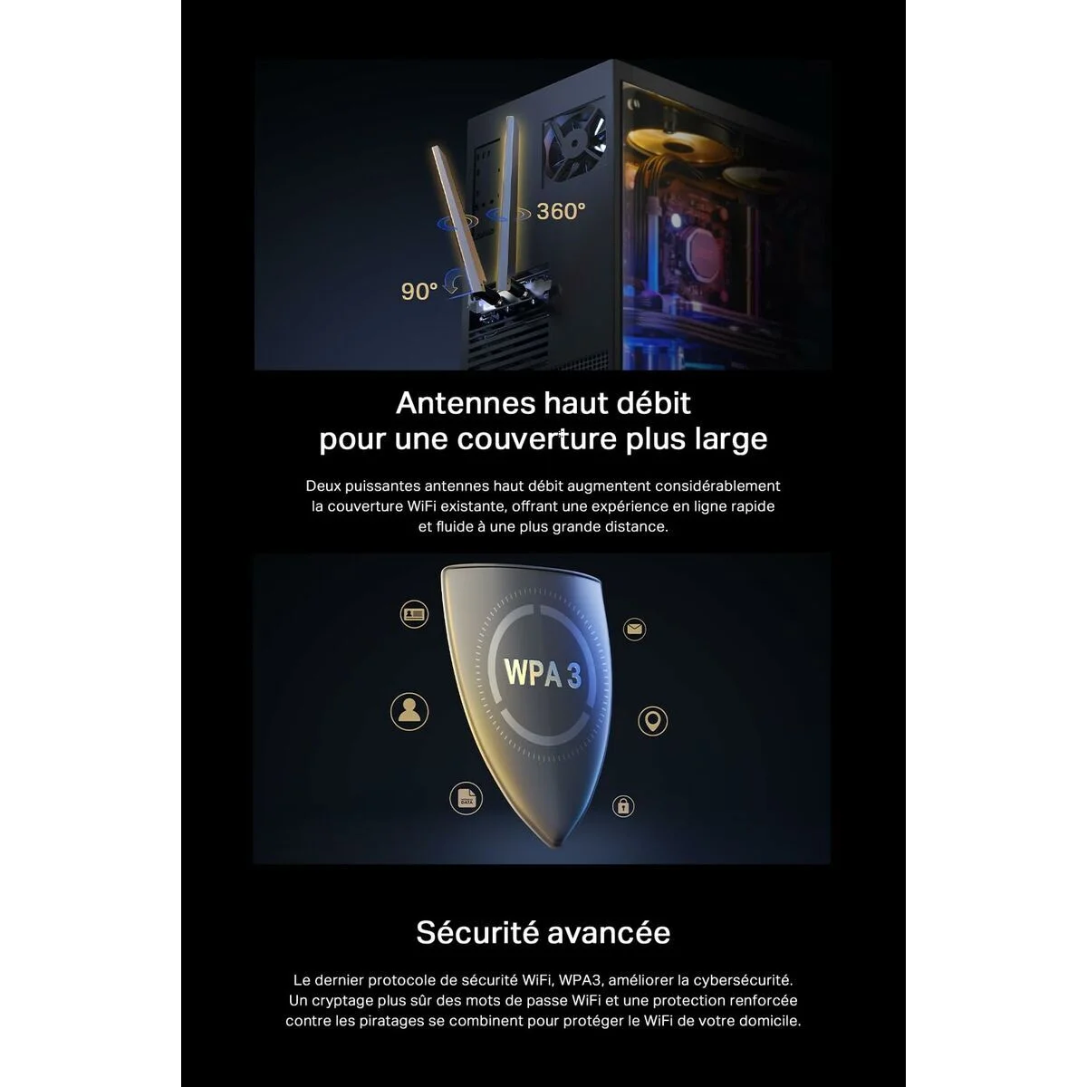 Tarjeta de Red TP-Link ARCHER TBE400E