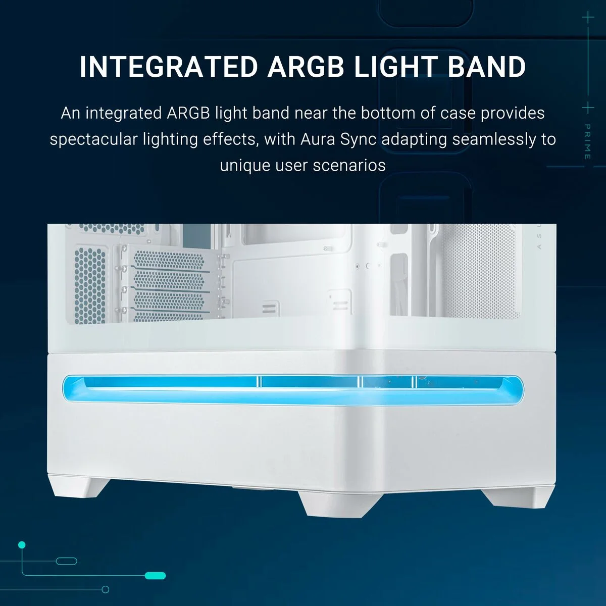 Caja Semitorre ATX Asus 90DC00P3-B19000 Blanco