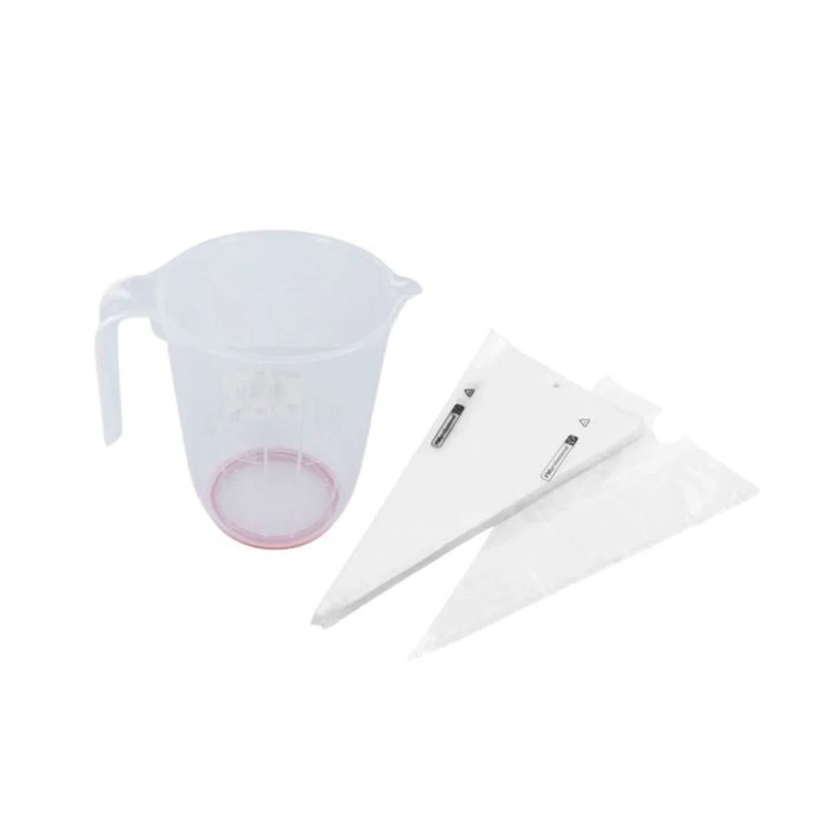 Set FM Professional Transparente Manga Pastelera Vaso medidor 1 L