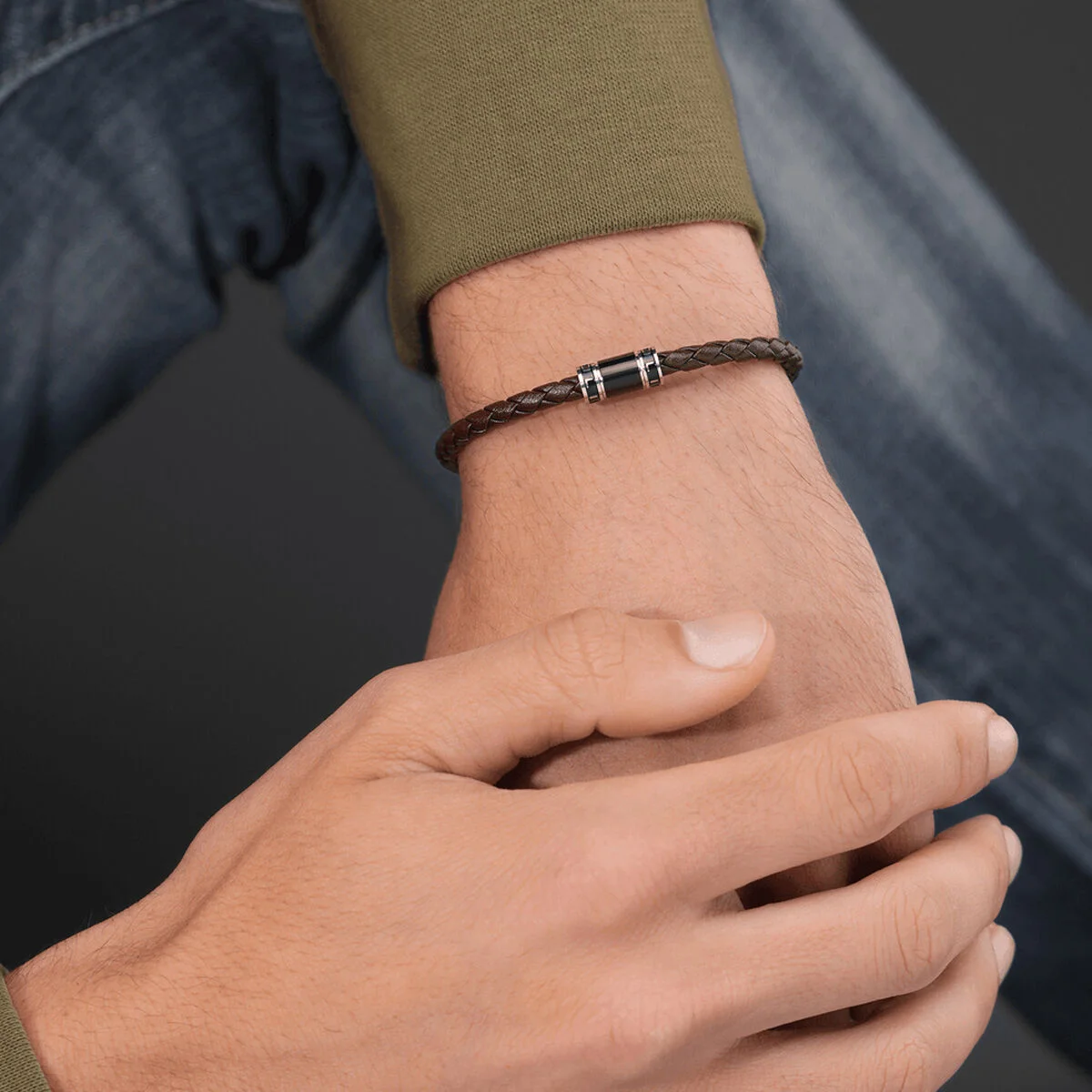 Pulsera Hombre Police PEAGB0079403 Marrón