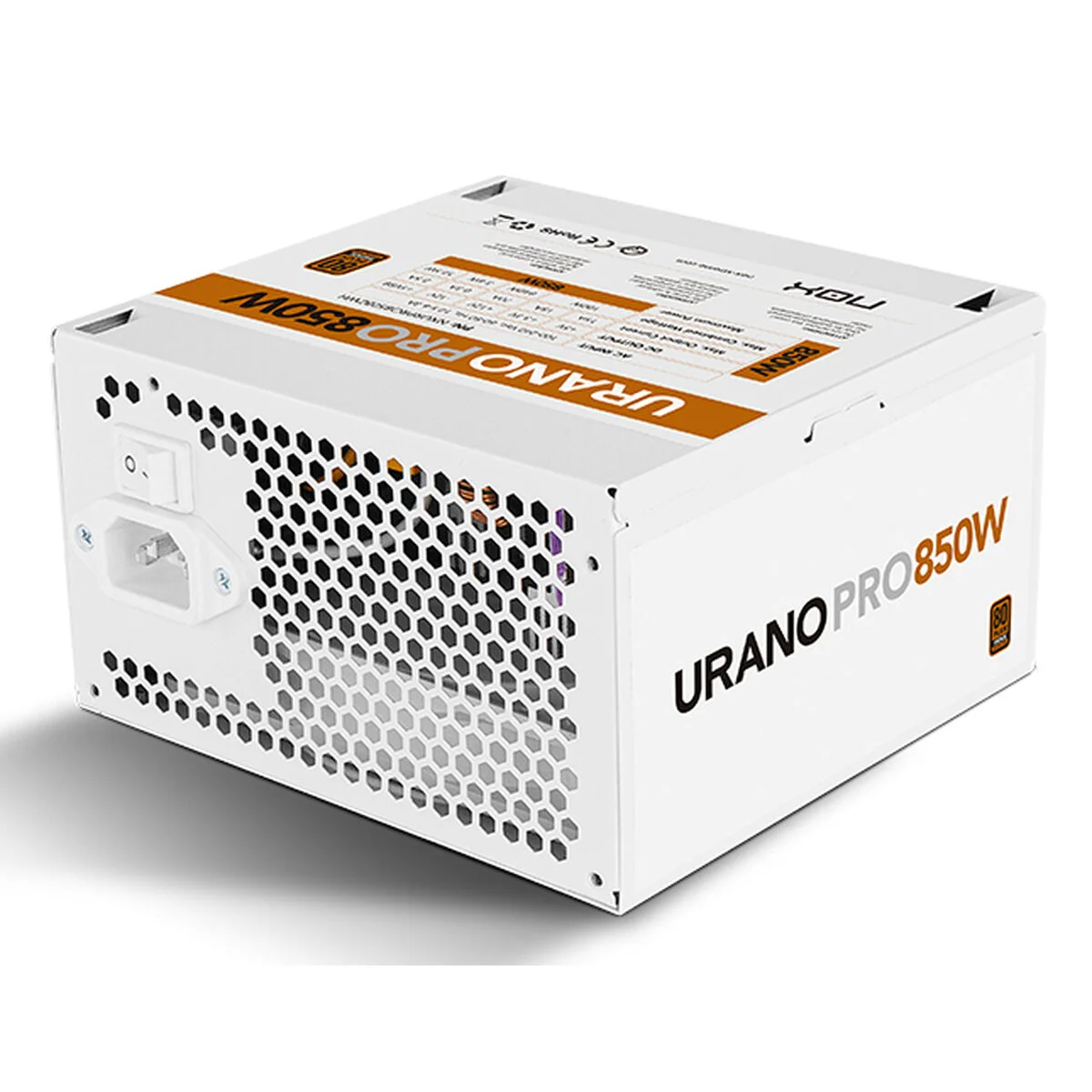 Fuente de Alimentación Nox-Xtreme NXURPRO850BZWH ATX 850 W 80 Plus Bronze