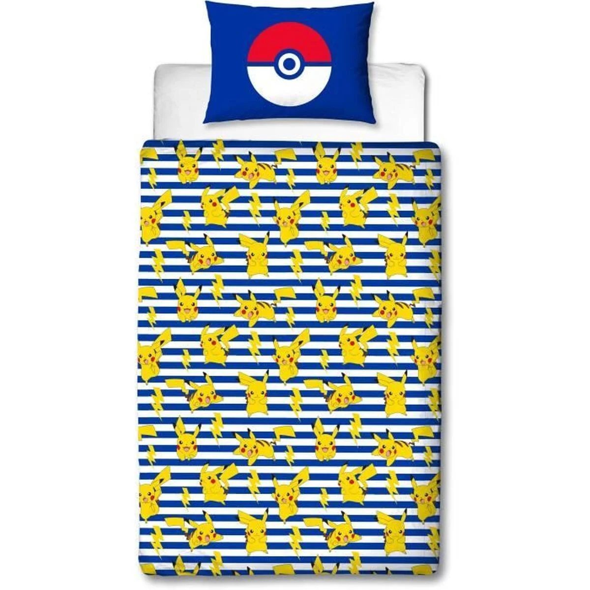 Juego de funda nórdica Pokémon 25 x 6 x 30 cm Multicolor Cama de 140 2 Piezas