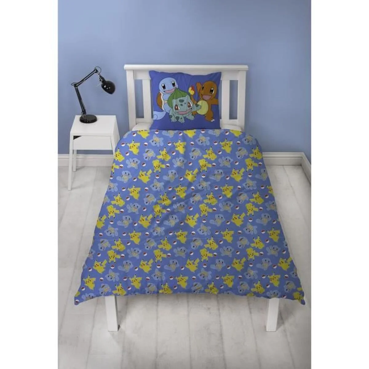 Juego de funda nórdica Pokémon Multicolor Cama de 140 2 Piezas